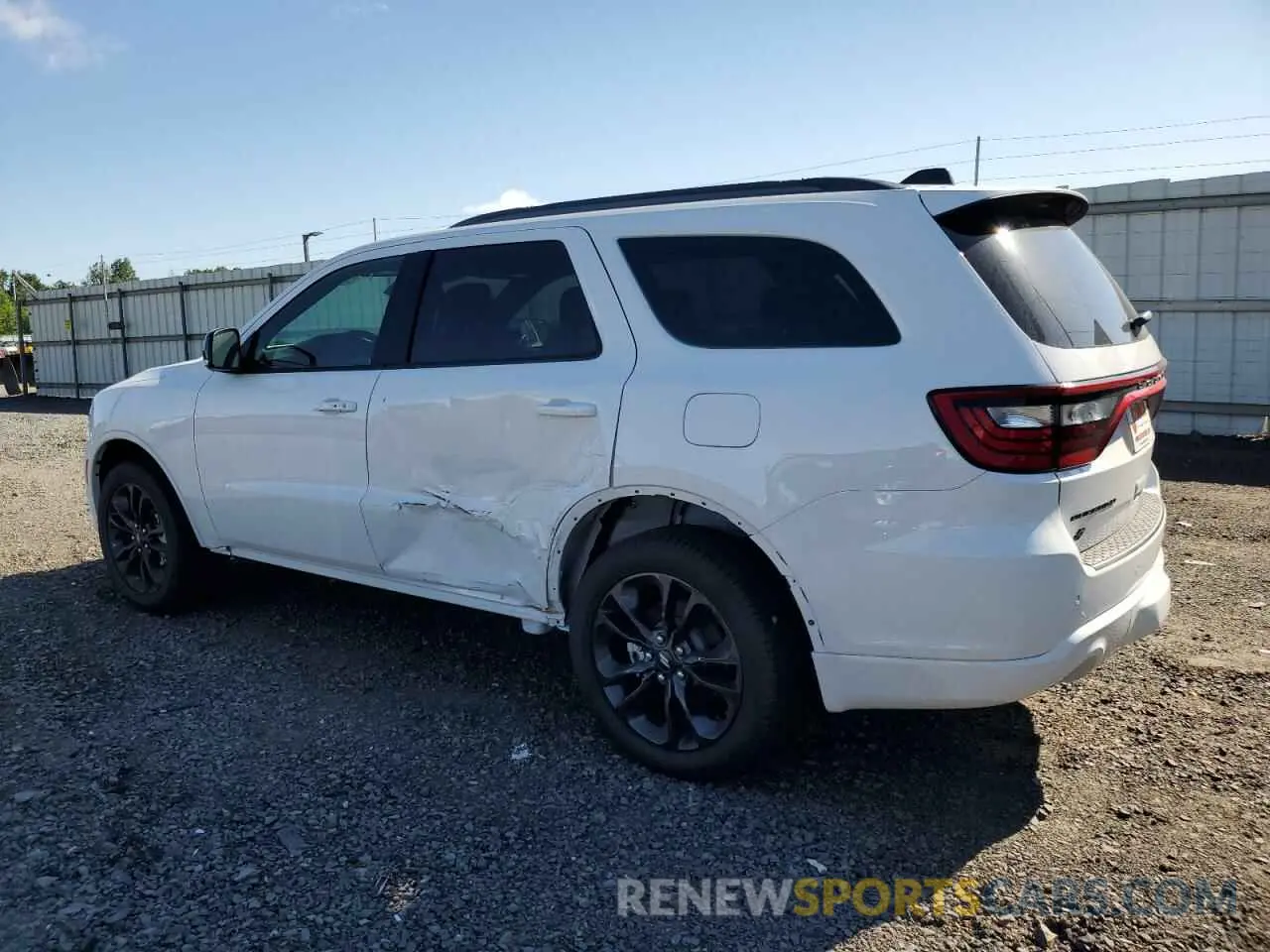 2 Photograph of a damaged car 1C4RDJDG7SC520612 DODGE DURANGO 2025