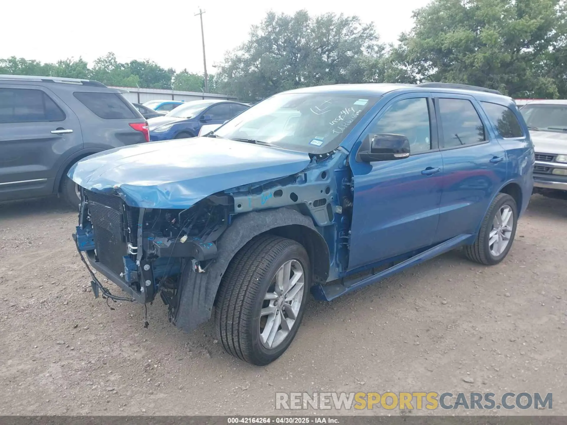 2 Photograph of a damaged car 1C4RDJDG9SC517906 DODGE DURANGO 2025
