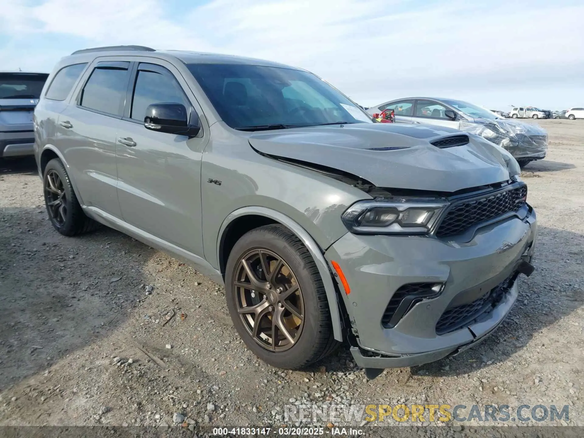1 Photograph of a damaged car 1C4SDJCT2SC502289 DODGE DURANGO 2025