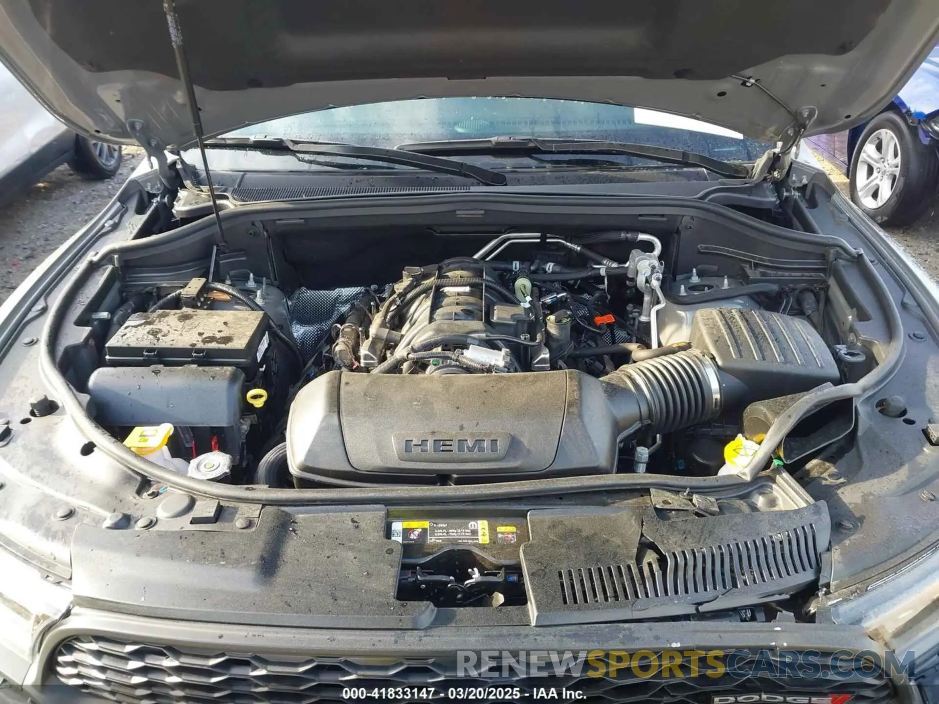 10 Photograph of a damaged car 1C4SDJCT2SC502289 DODGE DURANGO 2025