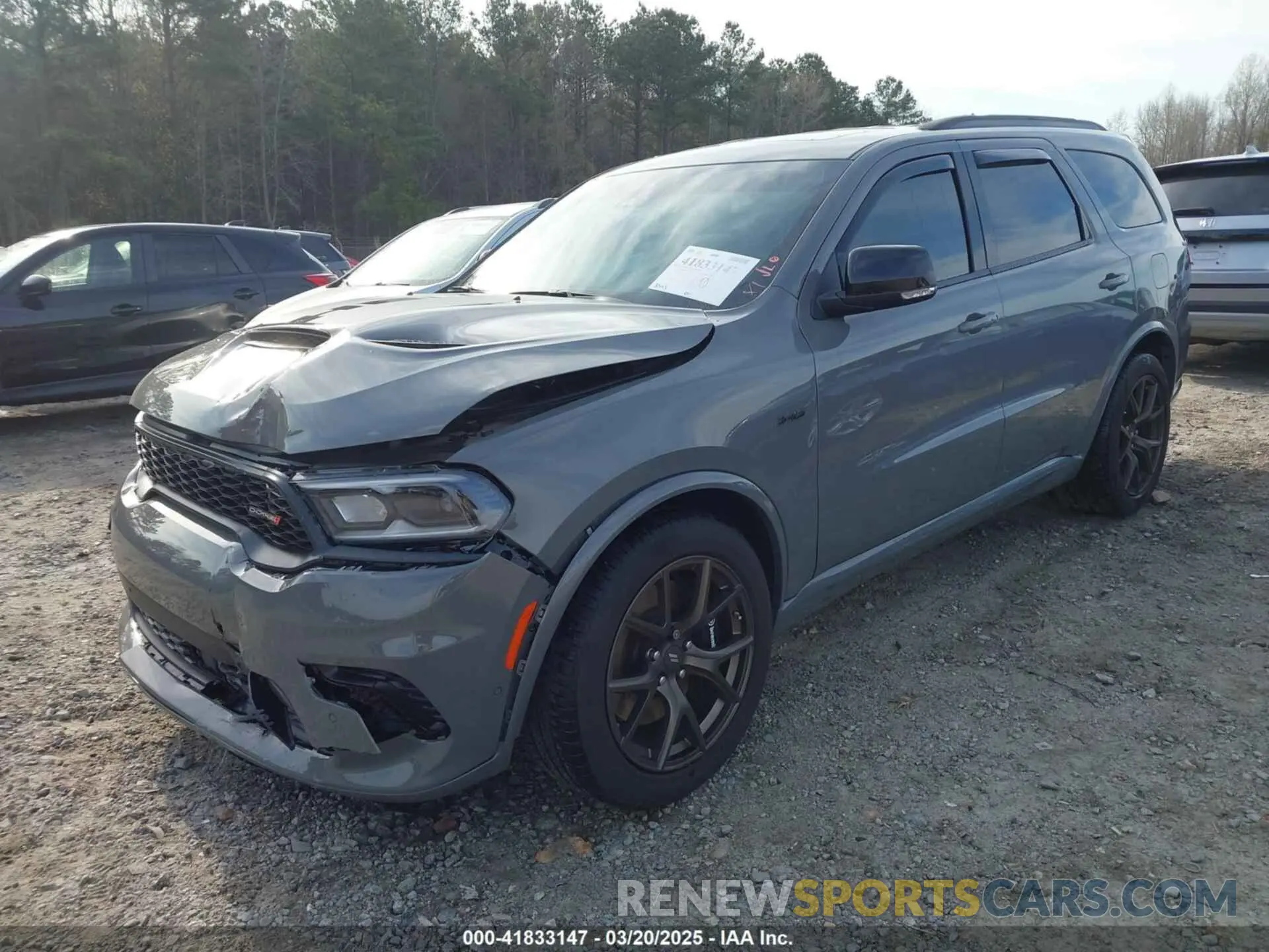2 Photograph of a damaged car 1C4SDJCT2SC502289 DODGE DURANGO 2025