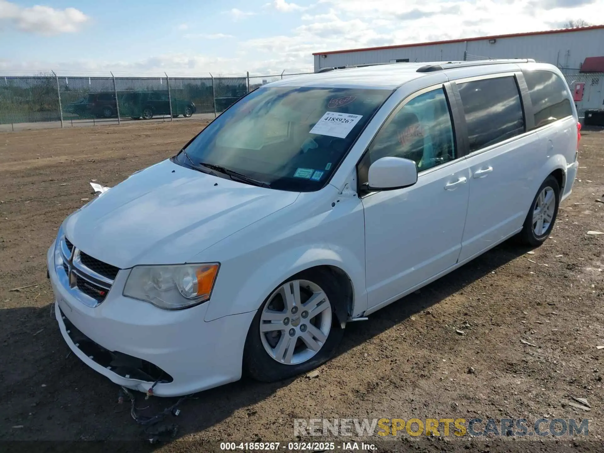 2 Photograph of a damaged car 2C4RDGCG4KR771745 DODGE GRAND CARAVAN 2019