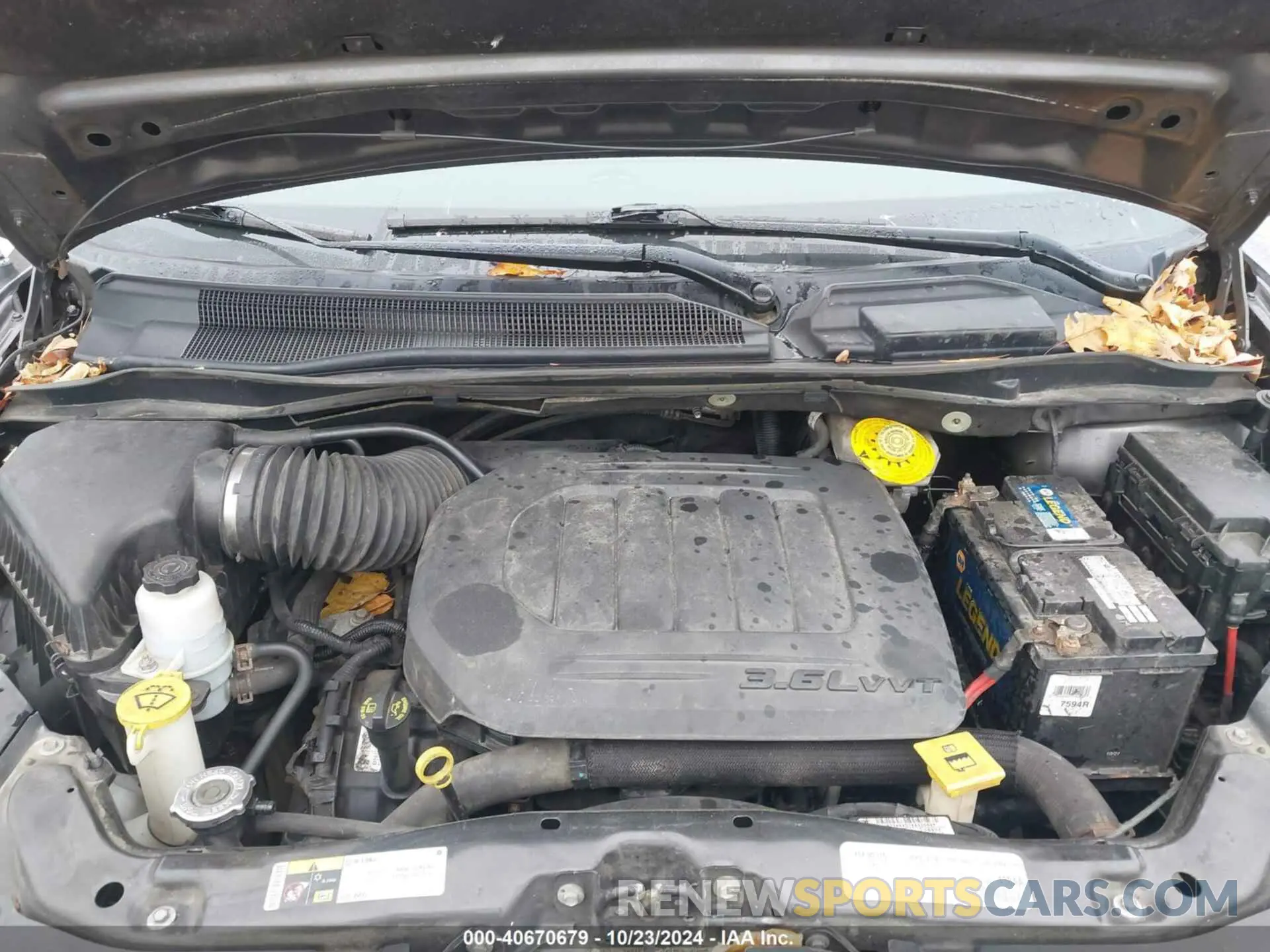 10 Photograph of a damaged car 2C4RDGCGXKR723991 DODGE GRAND CARAVAN 2019