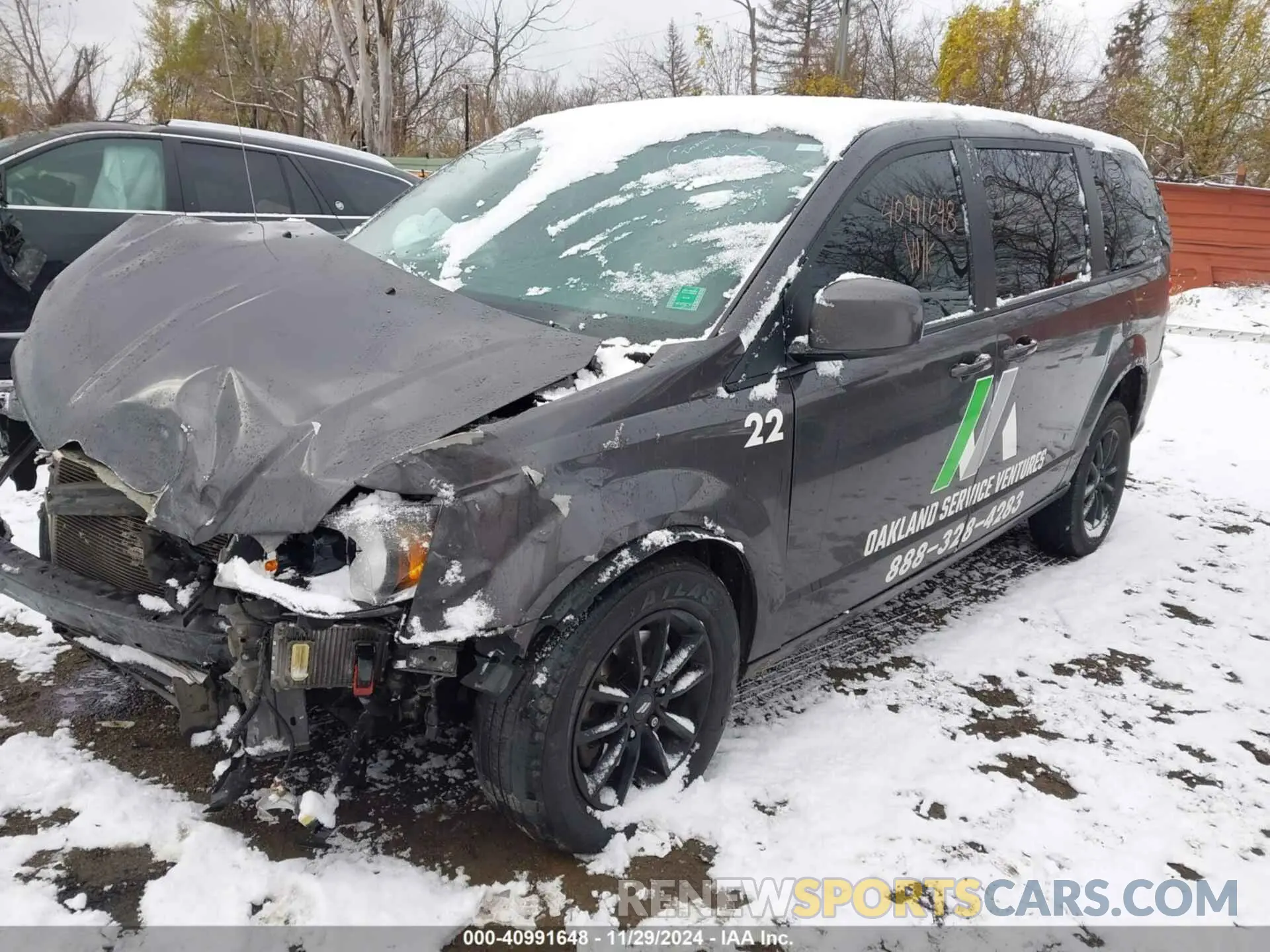 2 Photograph of a damaged car 2C4RDGEG6KR802104 DODGE GRAND CARAVAN 2019