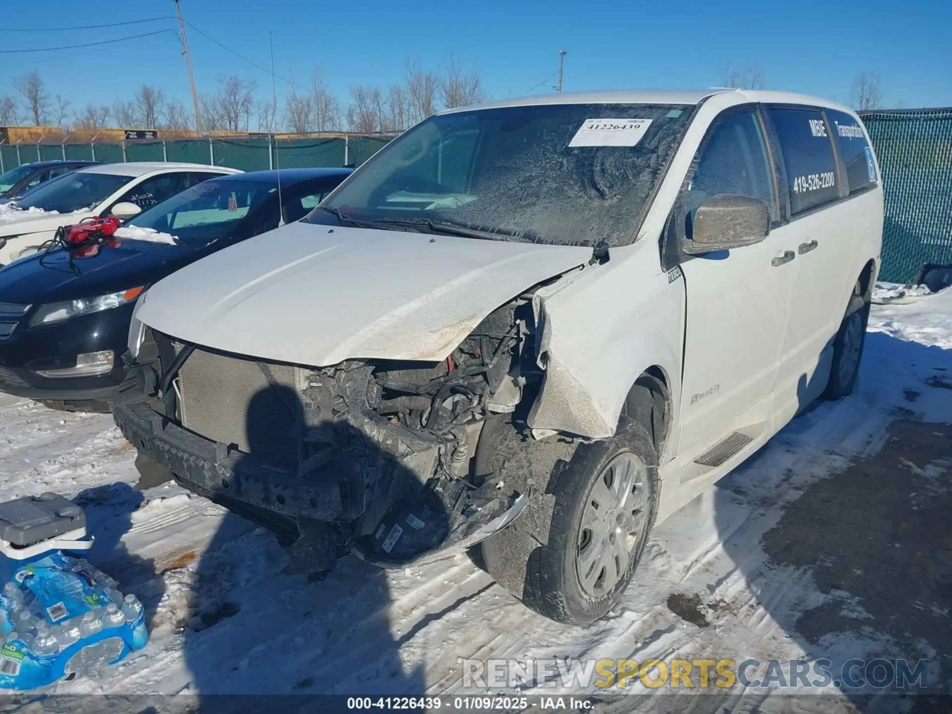6 Photograph of a damaged car 2C7WDGBG3KR779441 DODGE GRAND CARAVAN 2019