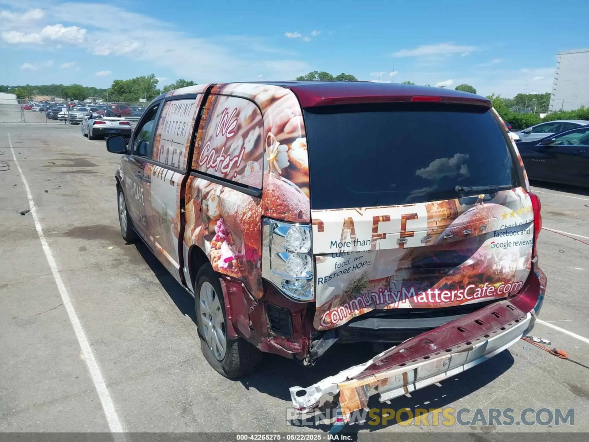3 Photograph of a damaged car 2C4RDGBG0LR155527 DODGE GRAND CARAVAN 2020