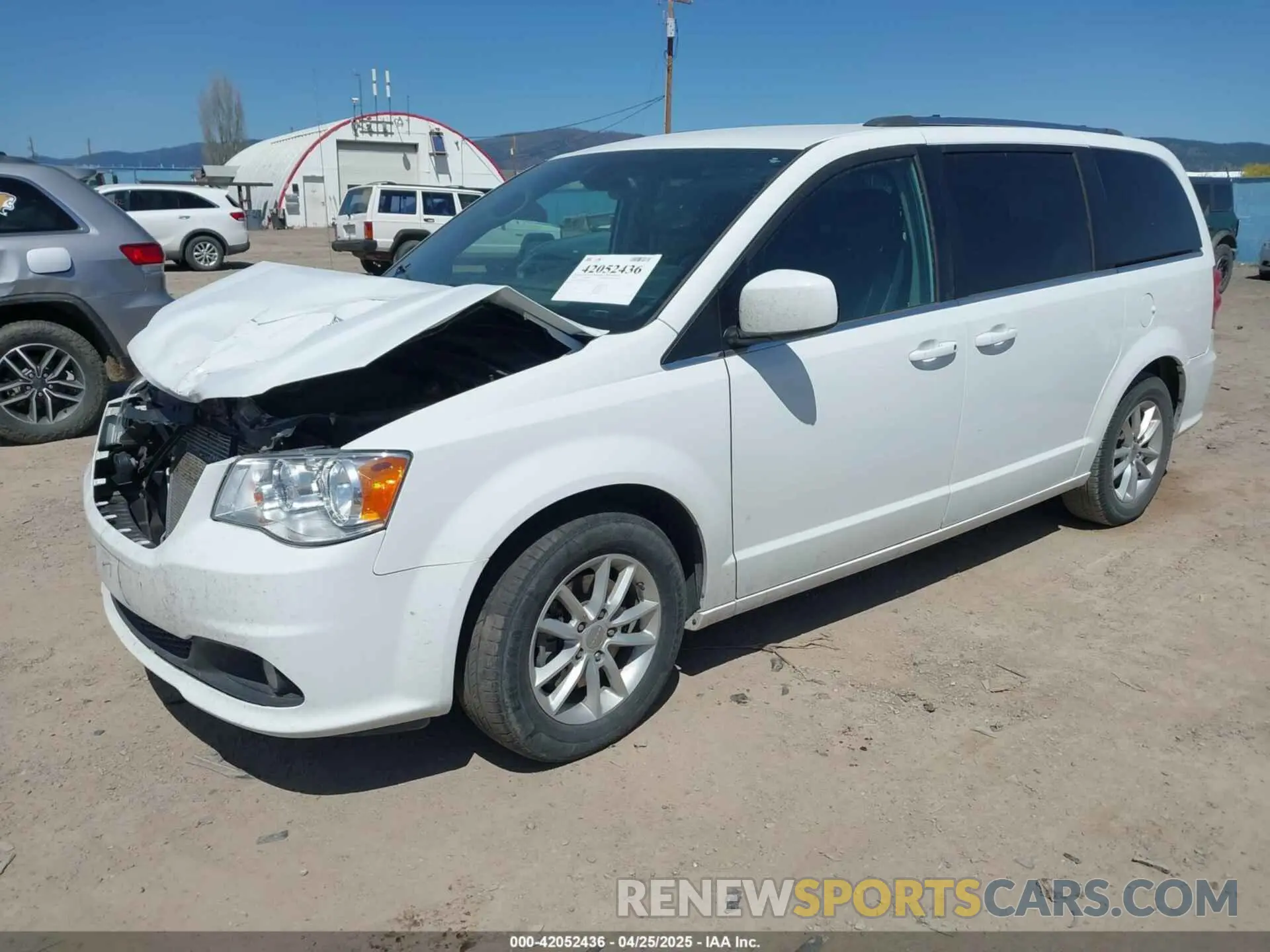 2 Photograph of a damaged car 2C4RDGCG9LR254264 DODGE GRAND CARAVAN 2020