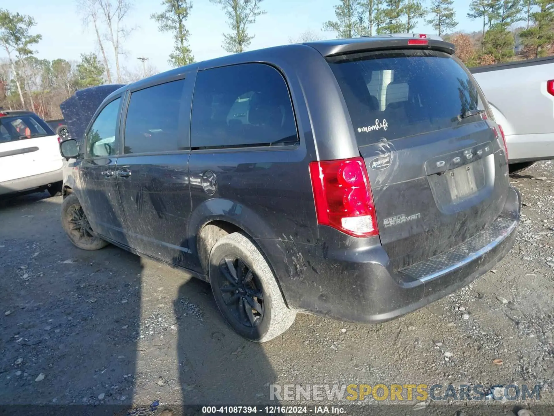 3 Photograph of a damaged car 2C4RDGEG5LR204555 DODGE GRAND CARAVAN 2020