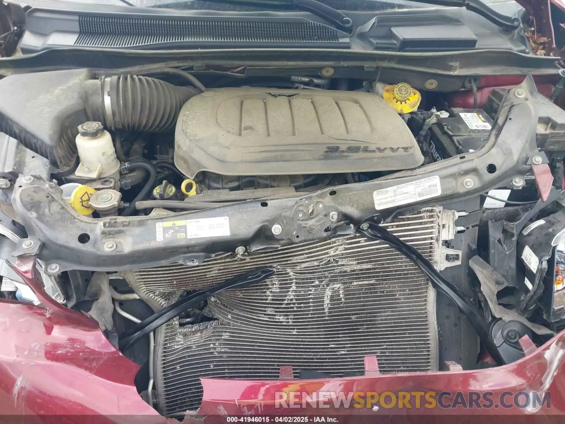 10 Photograph of a damaged car 2C4RDGEG8LR213766 DODGE GRAND CARAVAN 2020