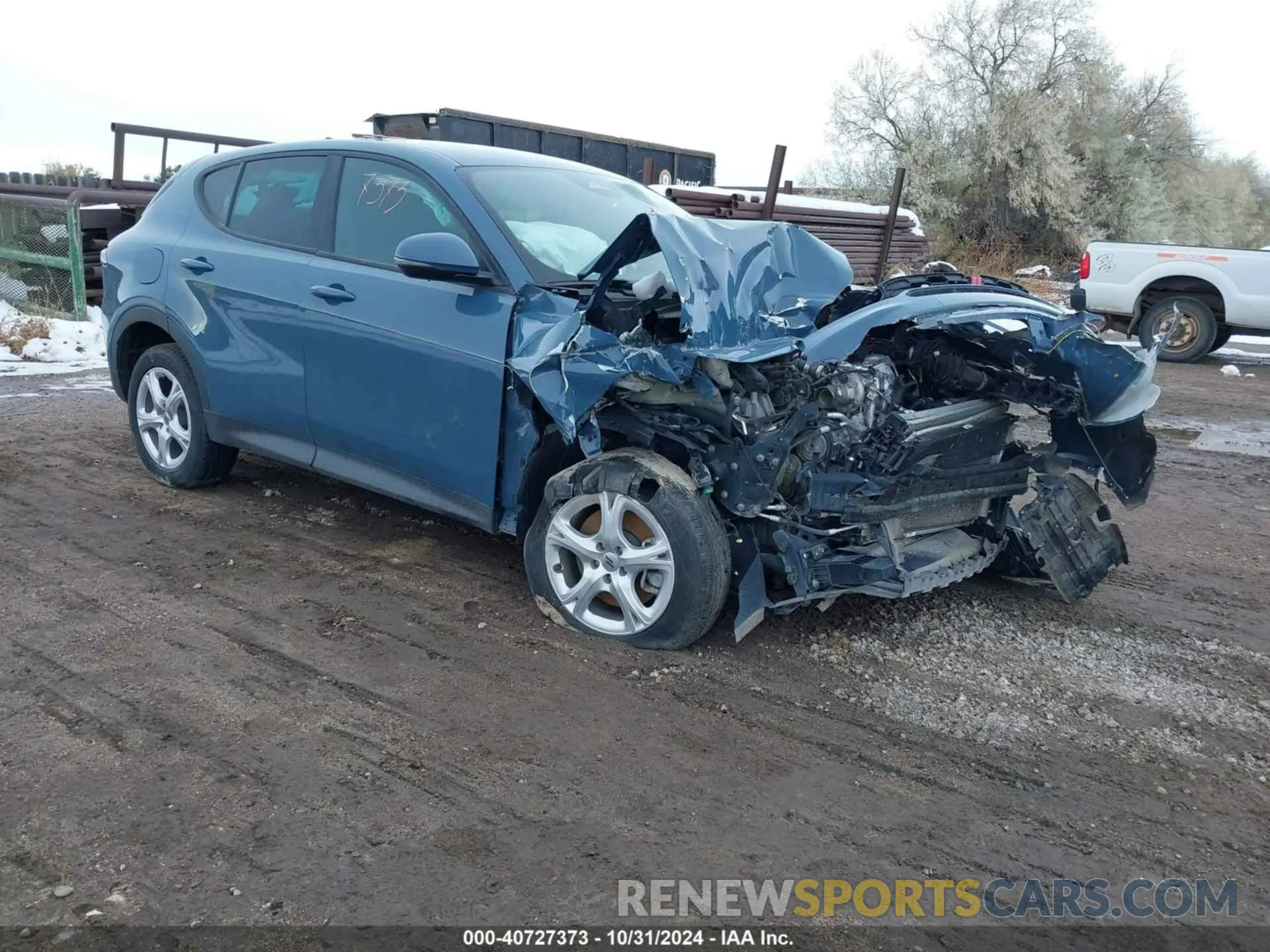 1 Photograph of a damaged car ZACNDFAN4P3A02157 DODGE HORNET 2023