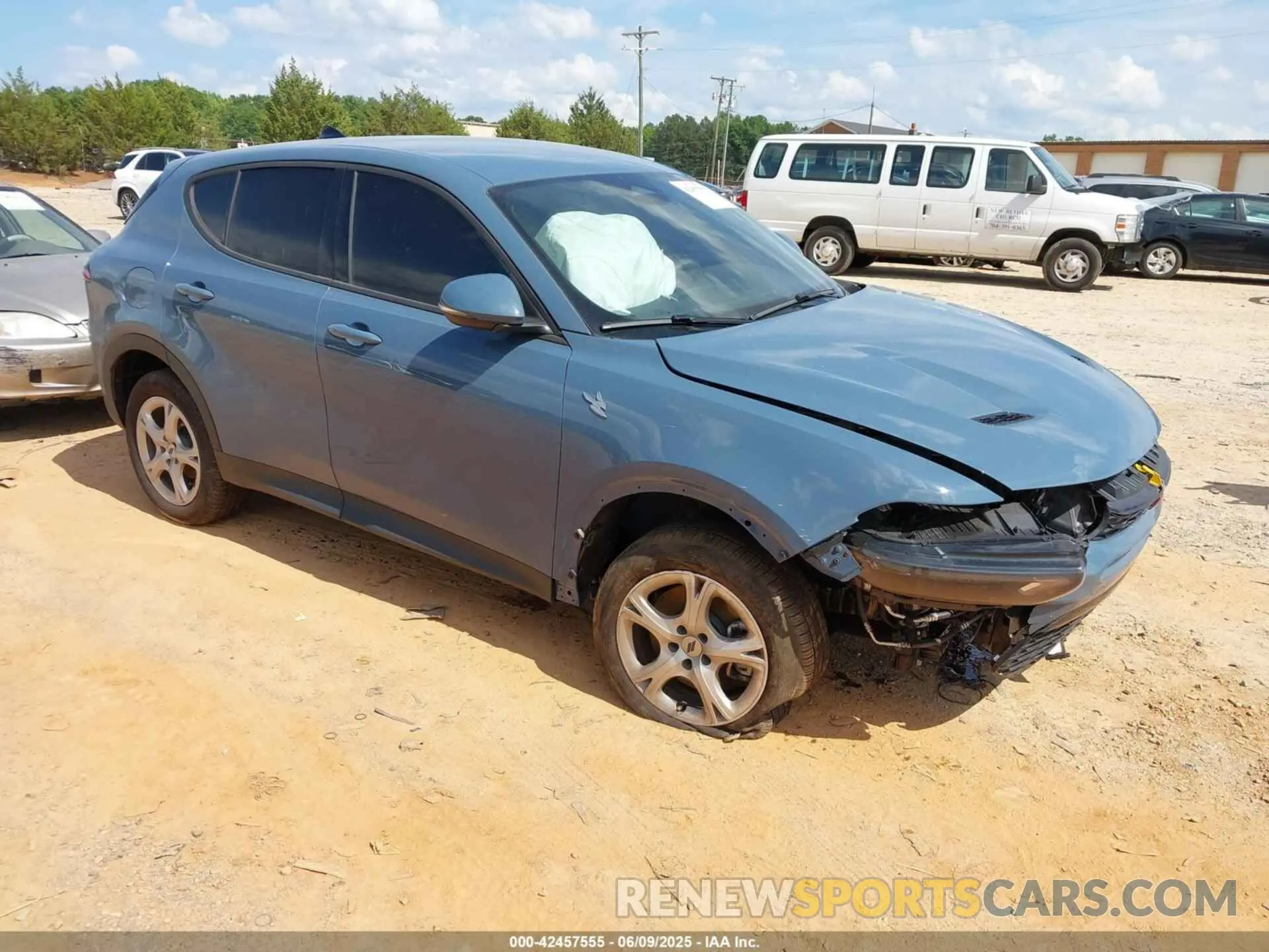 1 Photograph of a damaged car ZACNDFAN0R3A43078 DODGE HORNET 2024