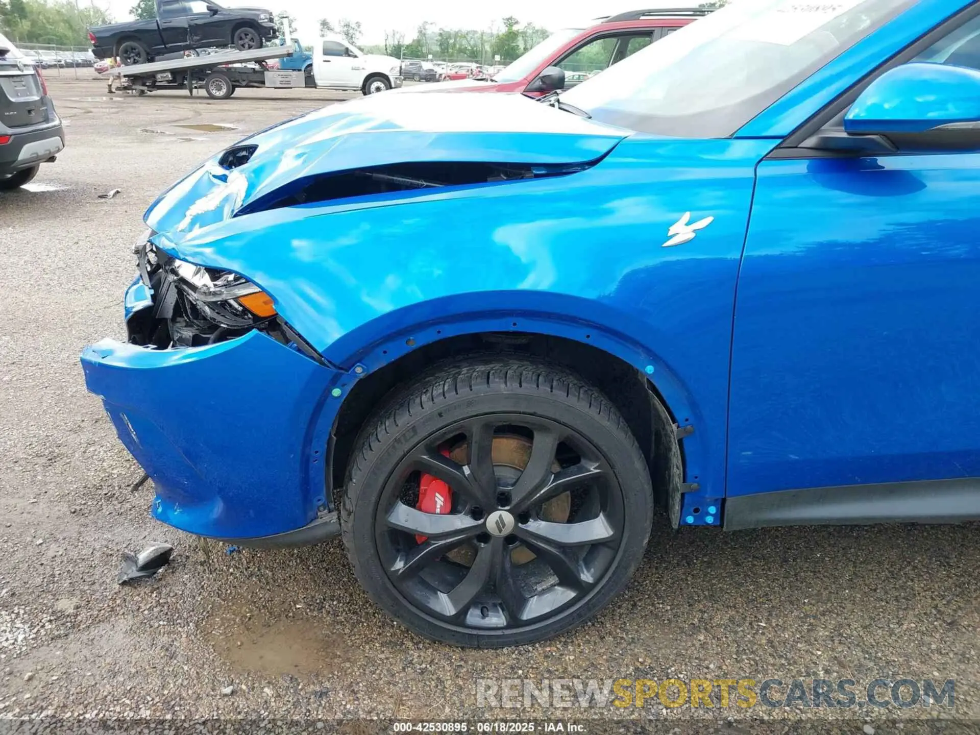 18 Photograph of a damaged car ZACNDFAN4R3A36361 DODGE HORNET 2024