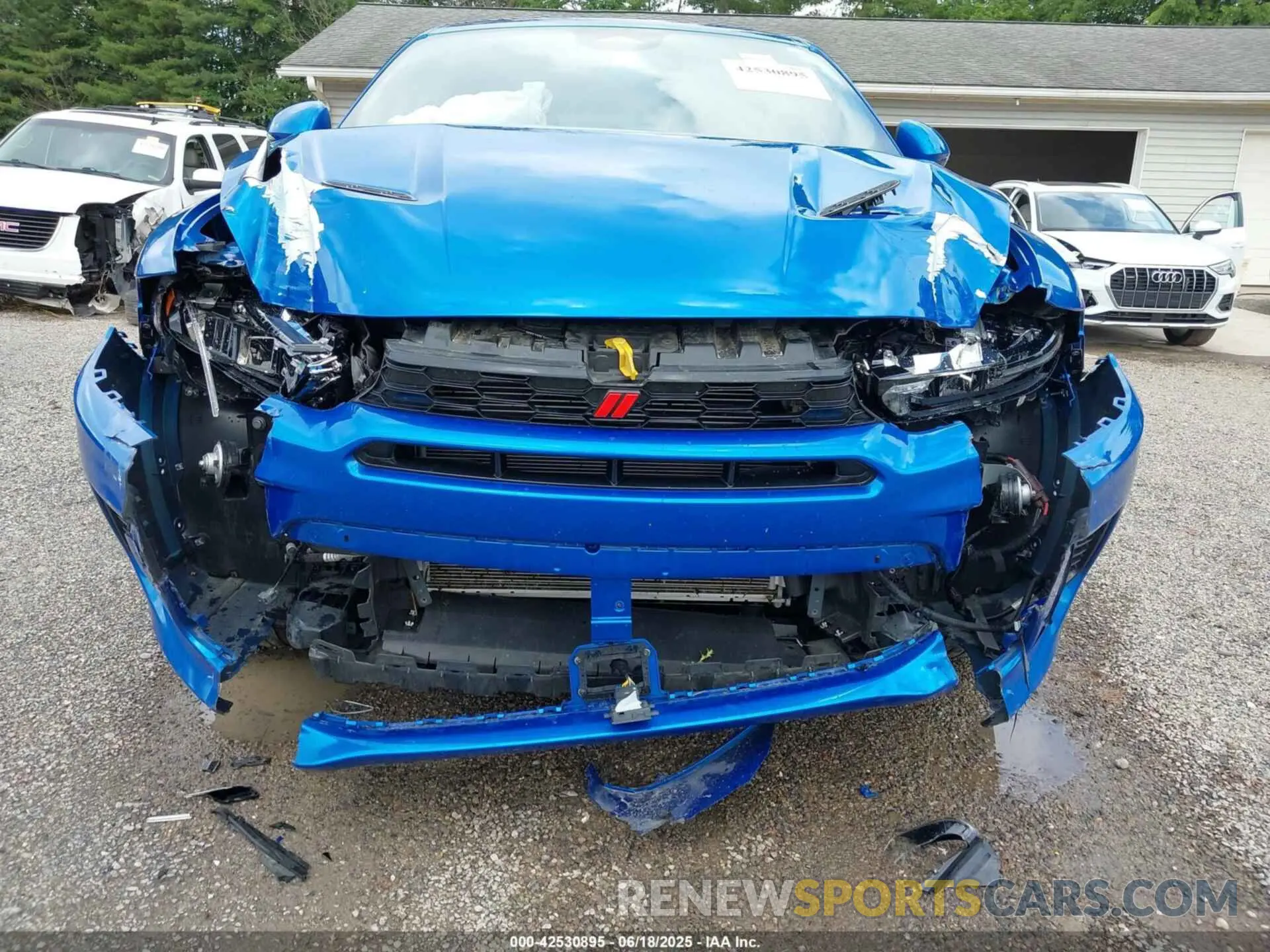 6 Photograph of a damaged car ZACNDFAN4R3A36361 DODGE HORNET 2024