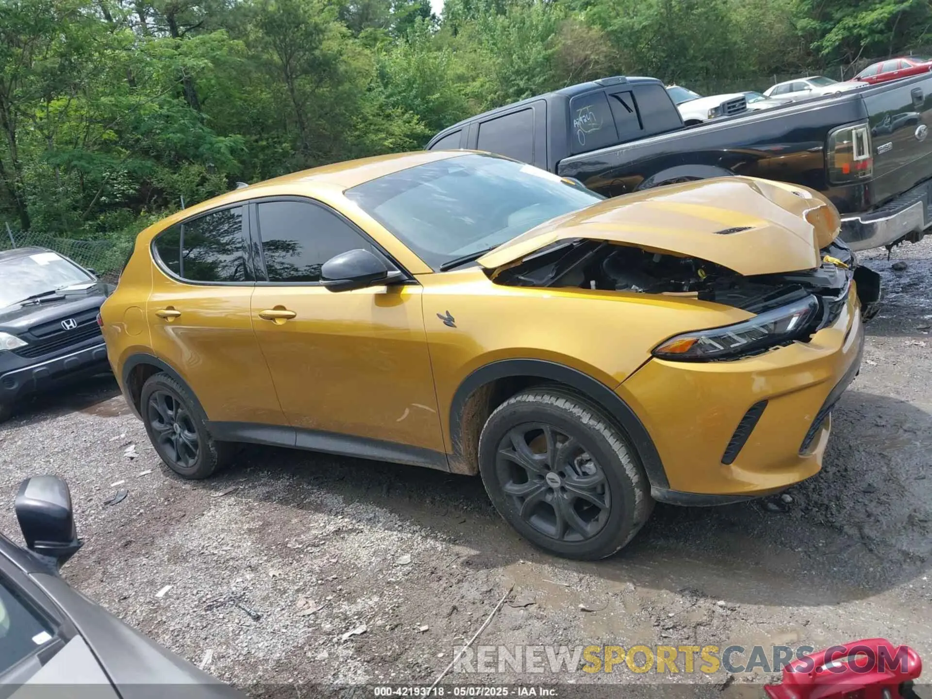 13 Photograph of a damaged car ZACNDFAN4R3A41186 DODGE HORNET 2024