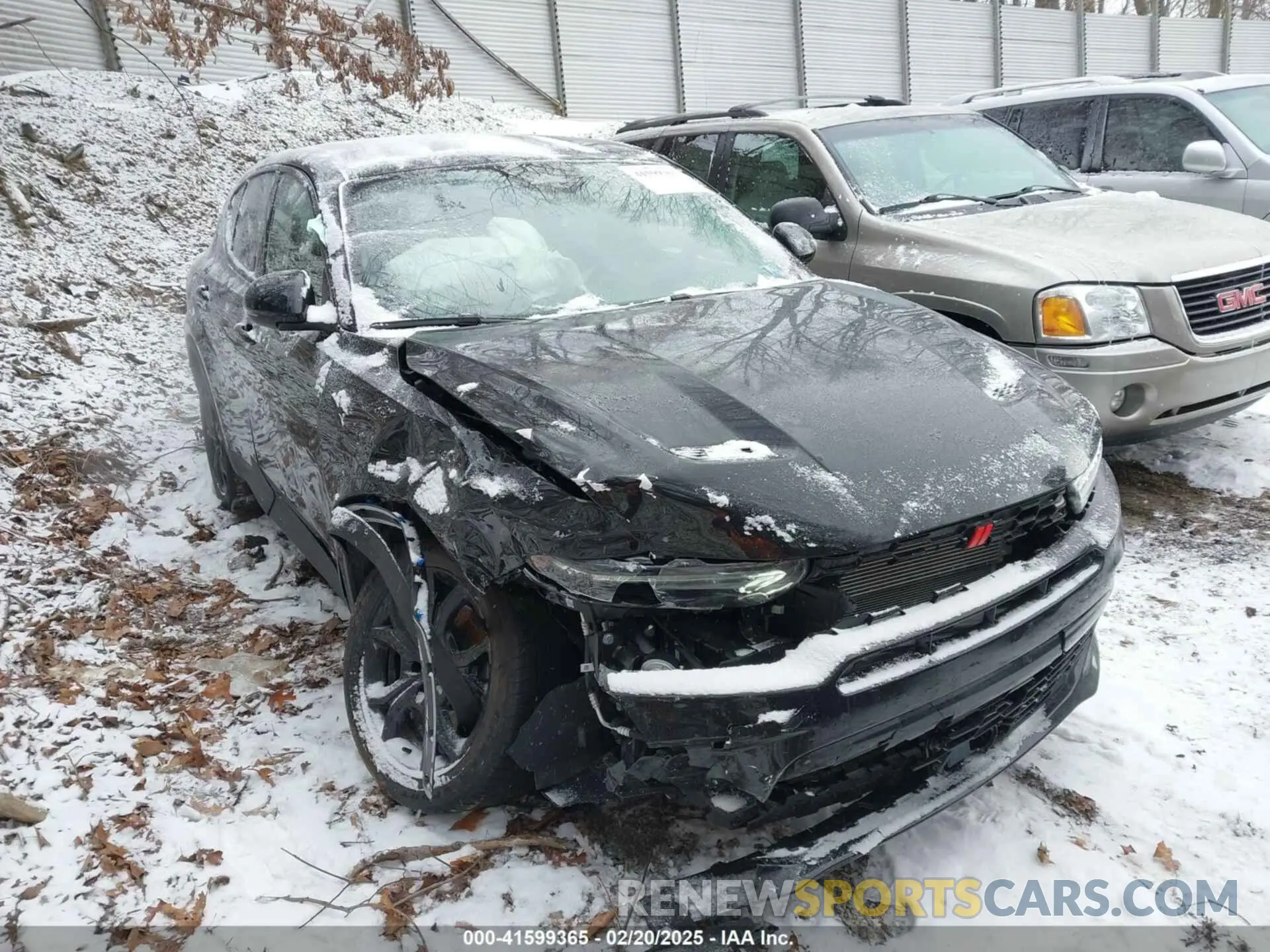 1 Photograph of a damaged car ZACNDFAN6R3A38323 DODGE HORNET 2024