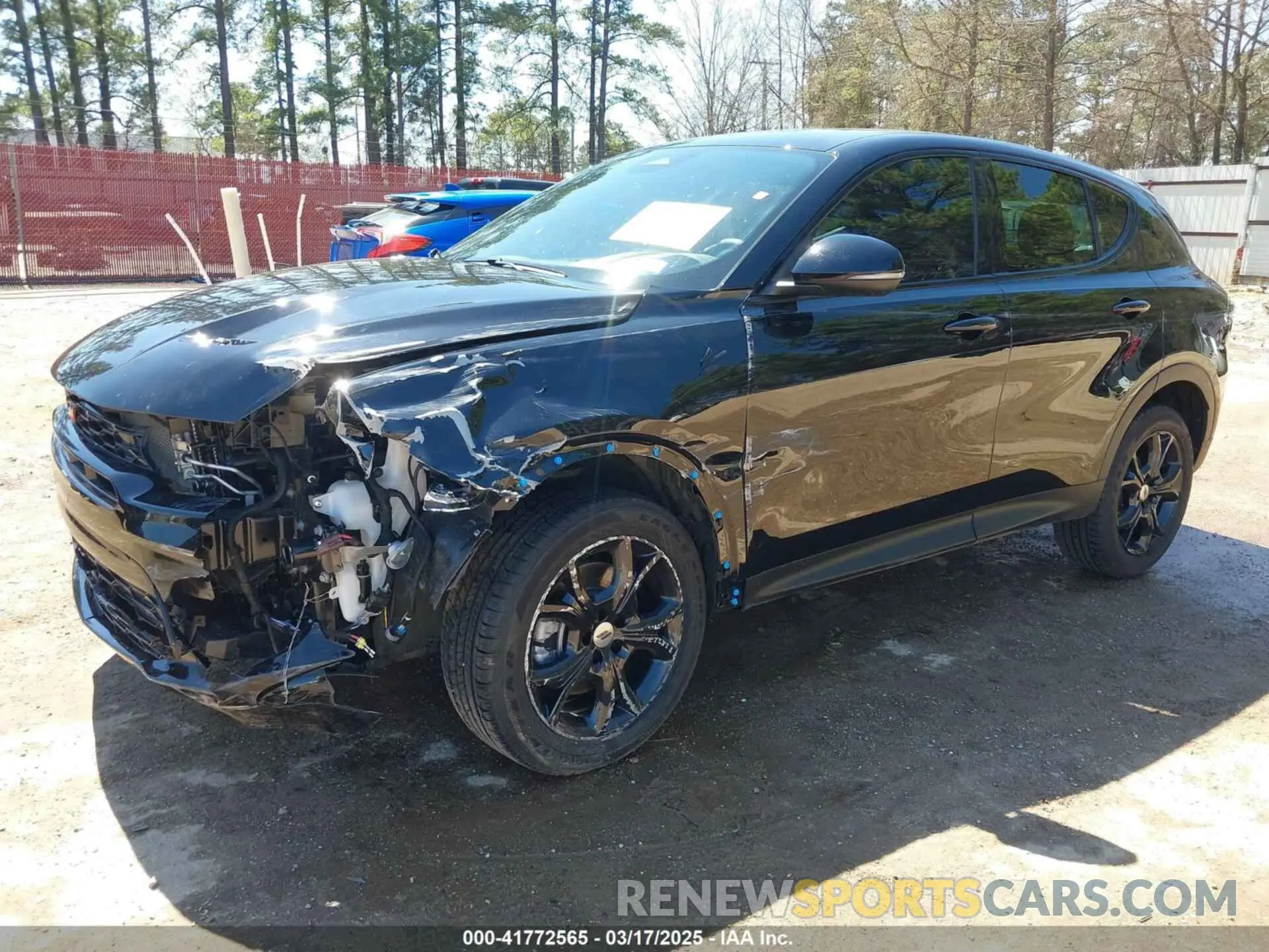 2 Photograph of a damaged car ZACNDFAN6R3A40380 DODGE HORNET 2024