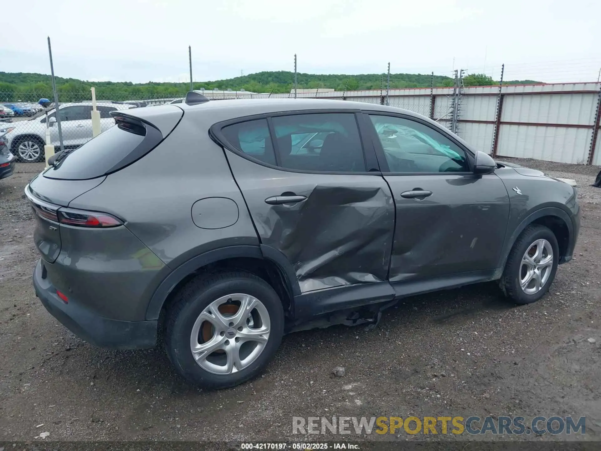 13 Photograph of a damaged car ZACNDFAN8R3A42678 DODGE HORNET 2024