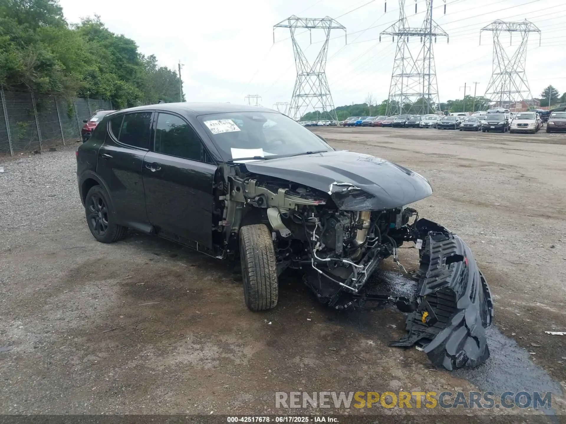 1 Photograph of a damaged car ZACNDFANXR3A35926 DODGE HORNET 2024