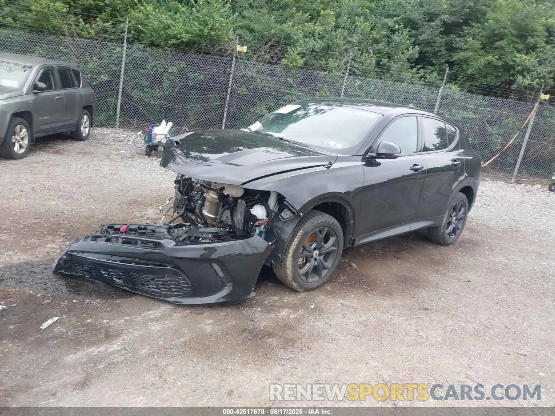 2 Photograph of a damaged car ZACNDFANXR3A35926 DODGE HORNET 2024