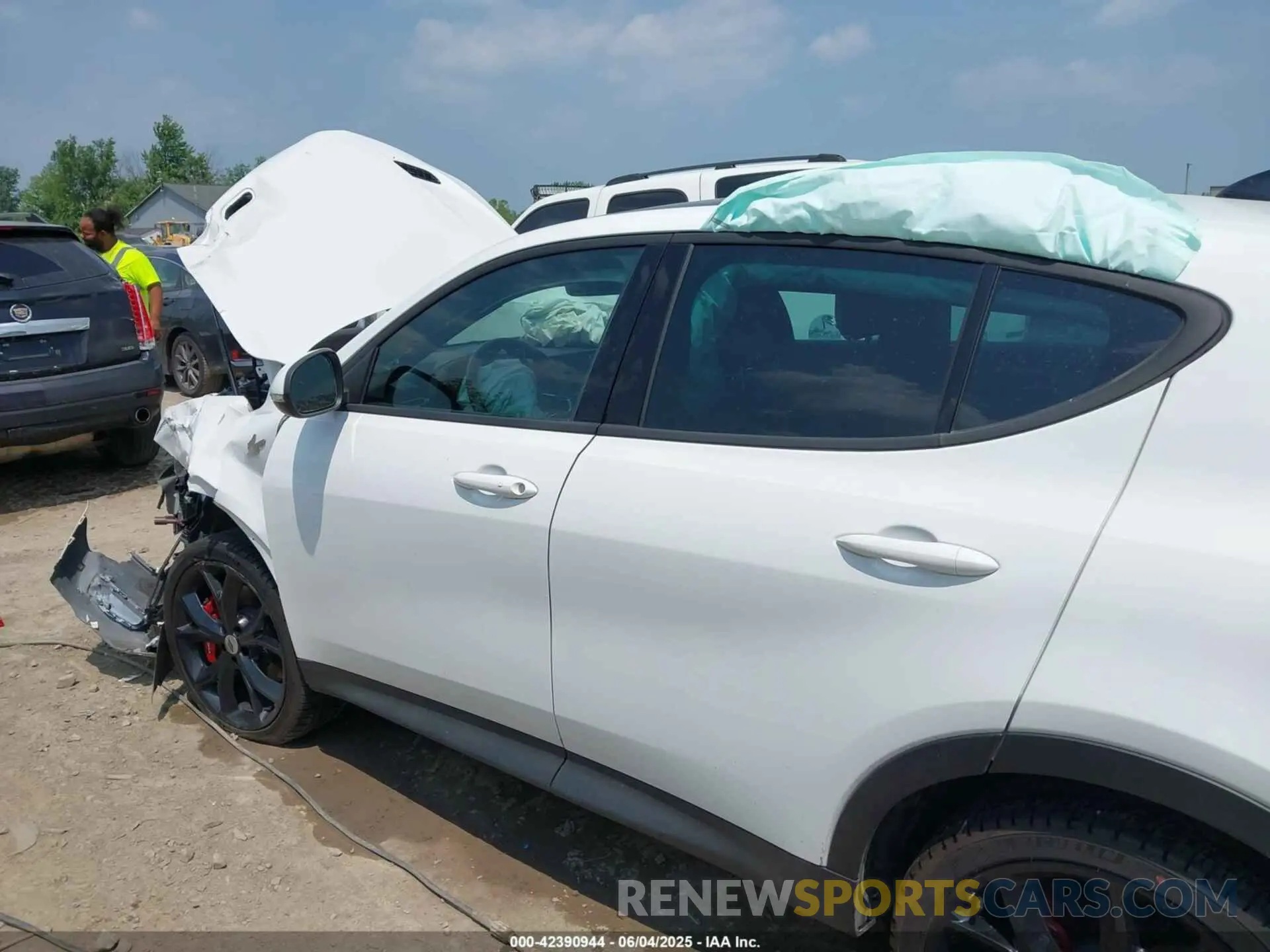 14 Photograph of a damaged car ZACNDFANXR3A36879 DODGE HORNET 2024