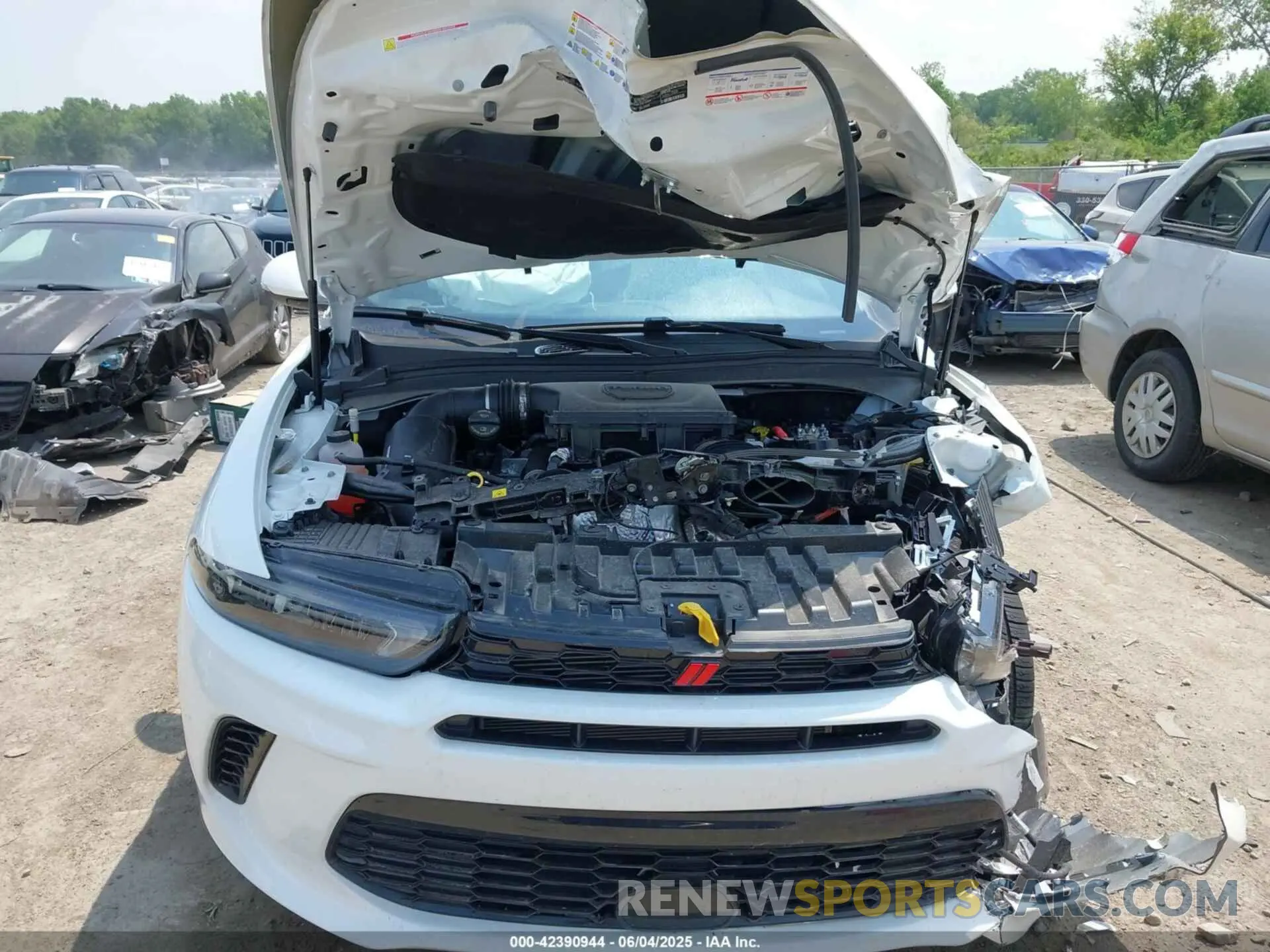 6 Photograph of a damaged car ZACNDFANXR3A36879 DODGE HORNET 2024