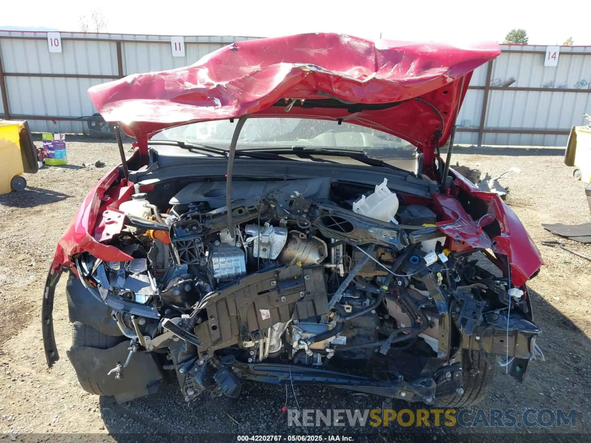 13 Photograph of a damaged car ZACPDFDW2R3A11021 DODGE HORNET 2024