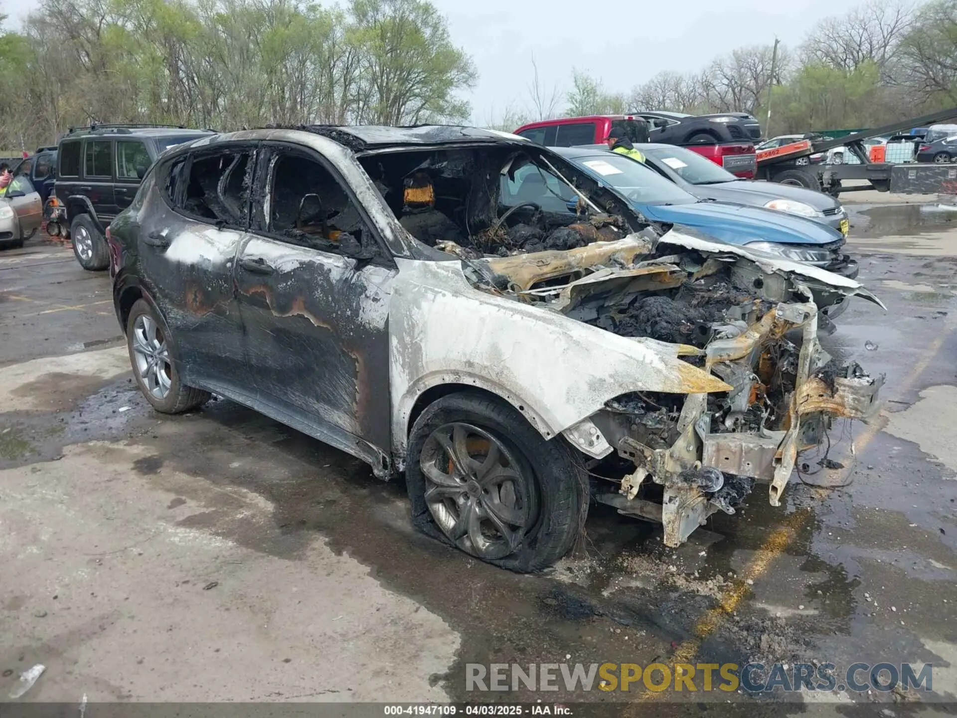 1 Photograph of a damaged car ZACPDFDWXR3A07234 DODGE HORNET 2024