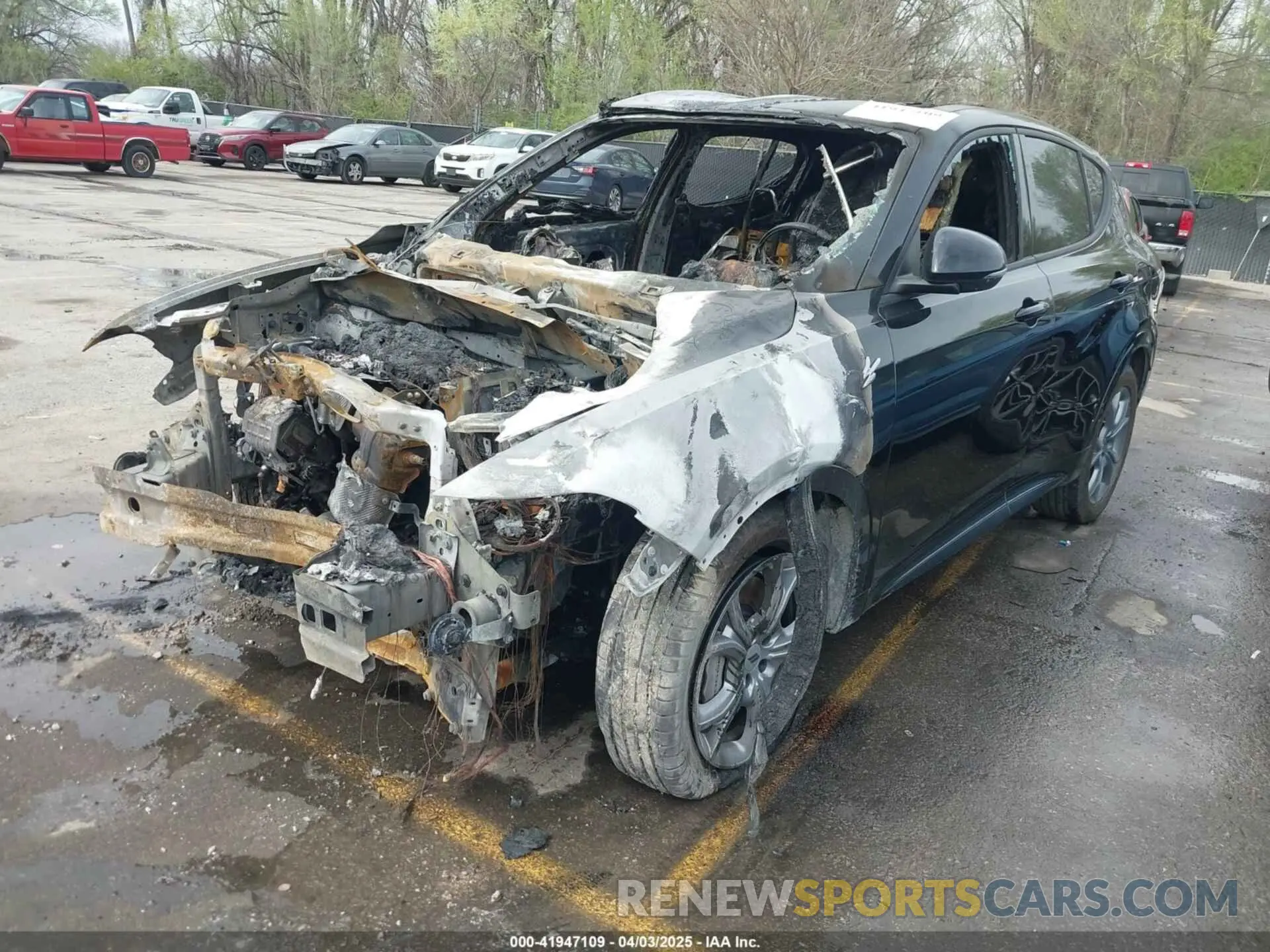 2 Photograph of a damaged car ZACPDFDWXR3A07234 DODGE HORNET 2024