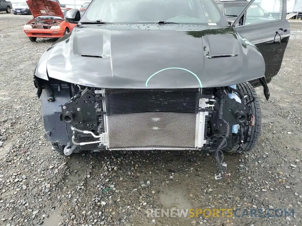 12 Photograph of a damaged car ZACNDFAN6P3A04606 DODGE HORNET GT 2023