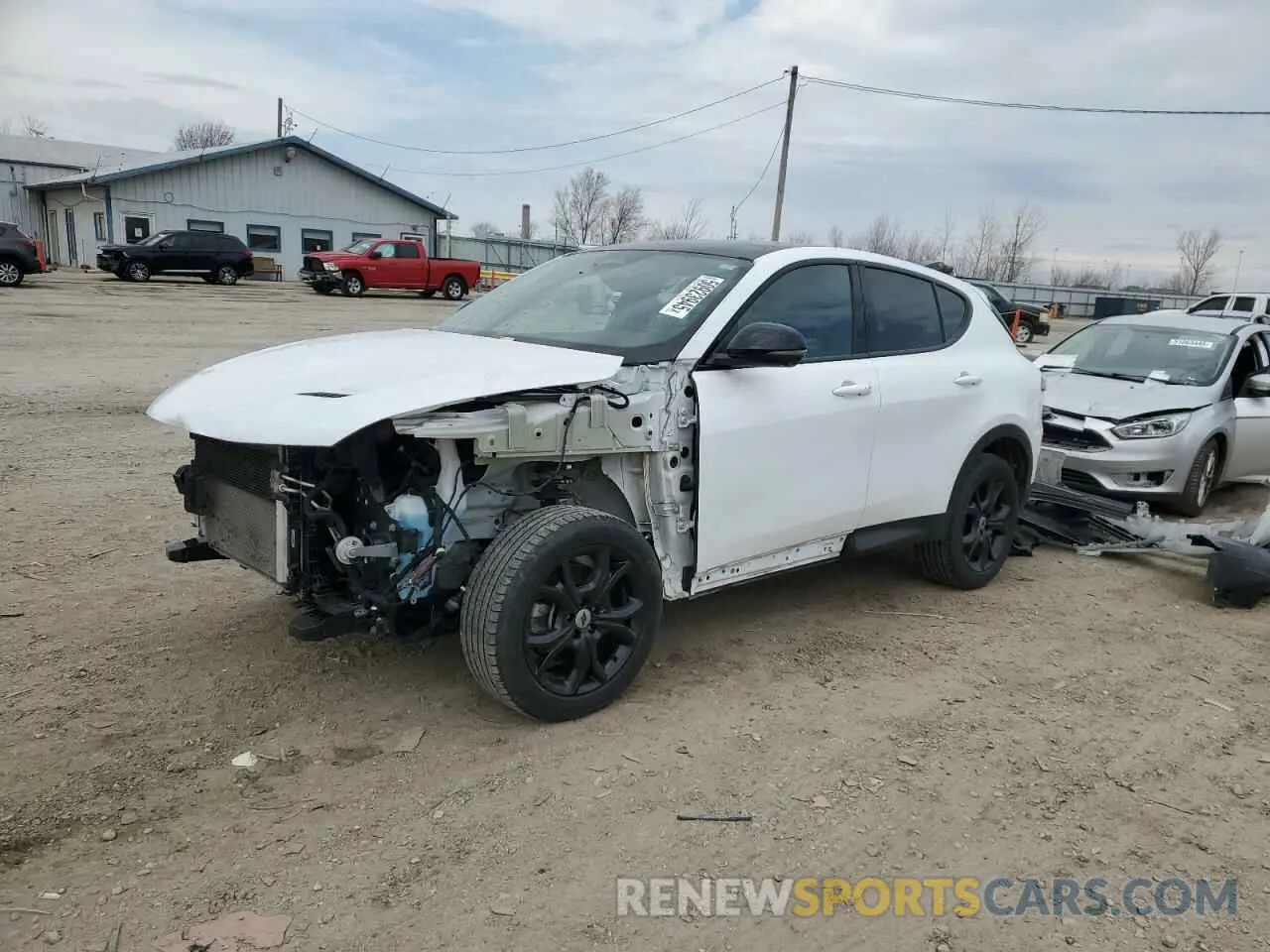 1 Photograph of a damaged car ZACNDFBNXP3A04882 DODGE HORNET GT 2023