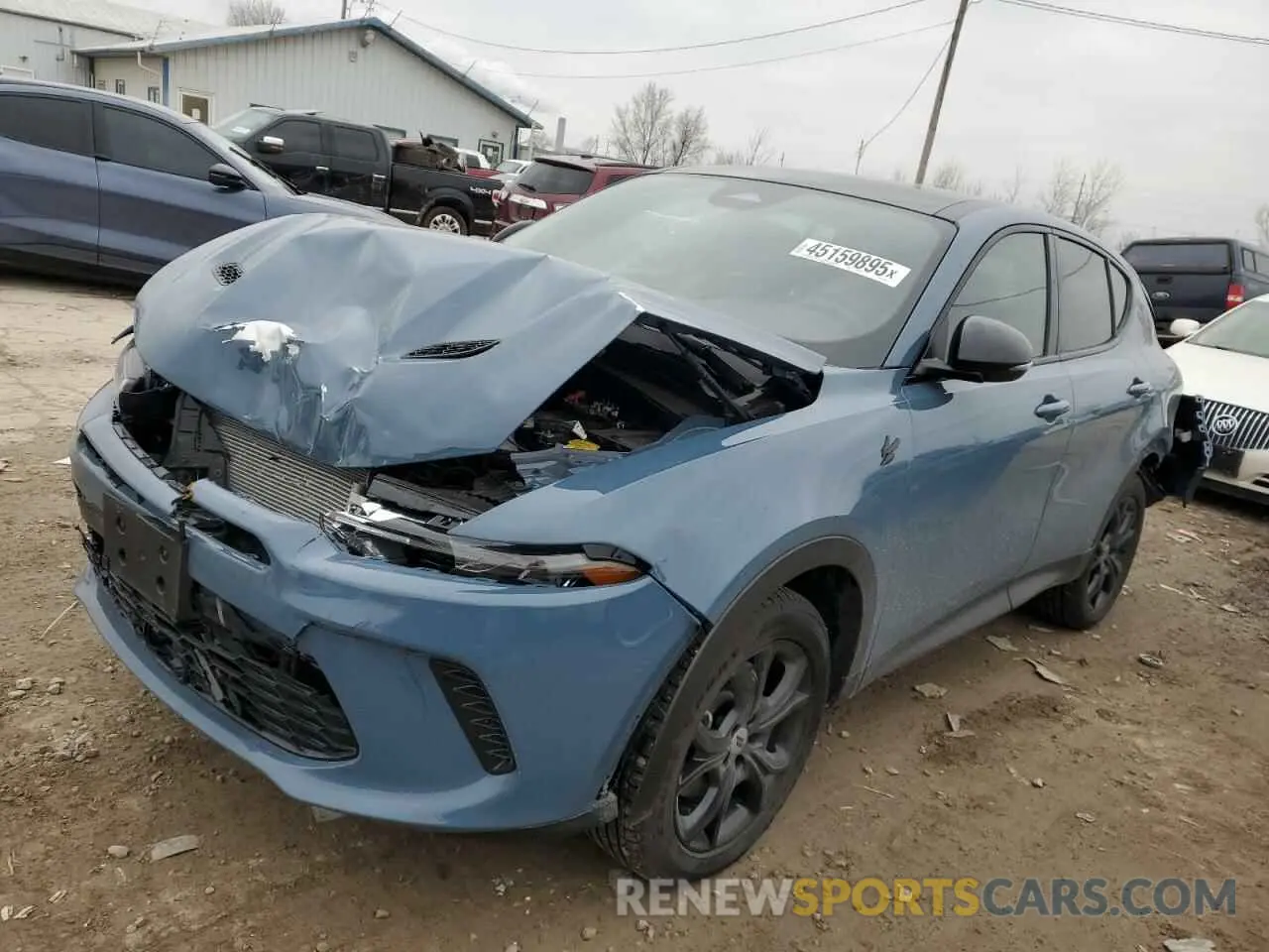 1 Photograph of a damaged car ZACNDFAN3R3A38294 DODGE HORNET GT 2024