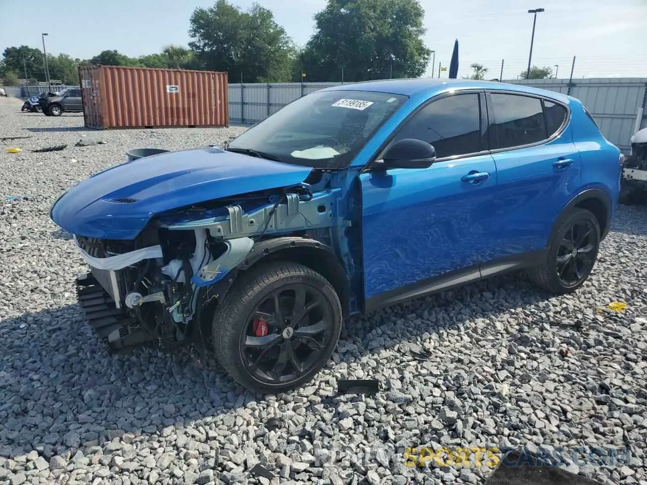 1 Photograph of a damaged car ZACNDFAN6R3A23126 DODGE HORNET GT 2024