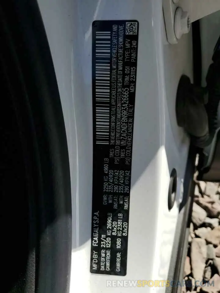 13 Photograph of a damaged car ZACNDFBN9R3A26665 DODGE HORNET GT 2024