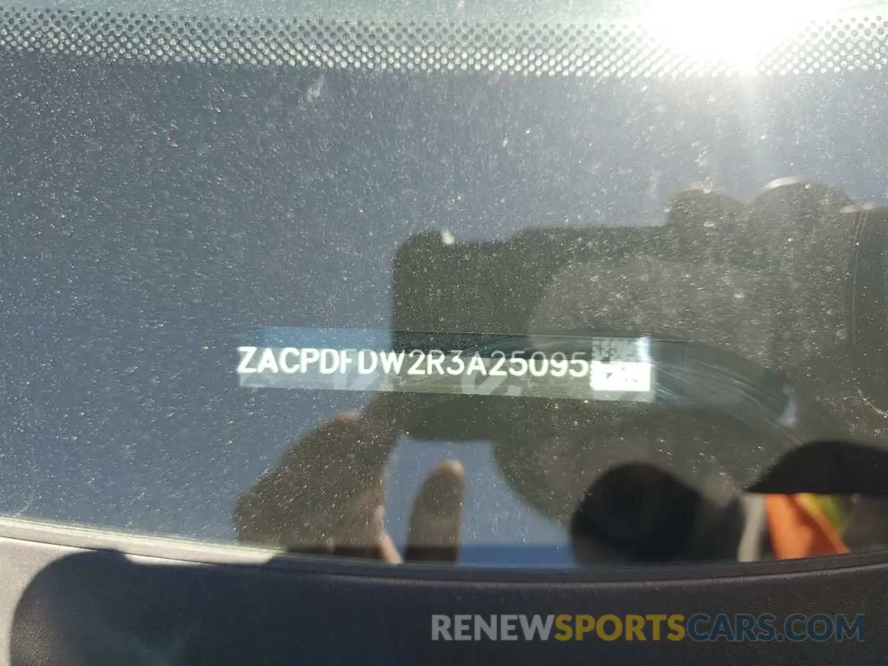 13 Photograph of a damaged car ZACPDFDW2R3A25095 DODGE HORNET R/T 2024