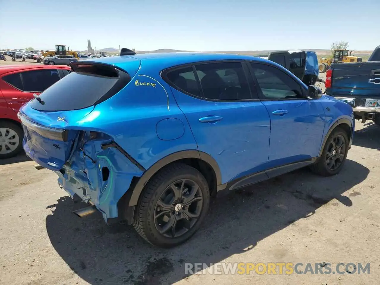 3 Photograph of a damaged car ZACPDFDW2R3A25095 DODGE HORNET R/T 2024