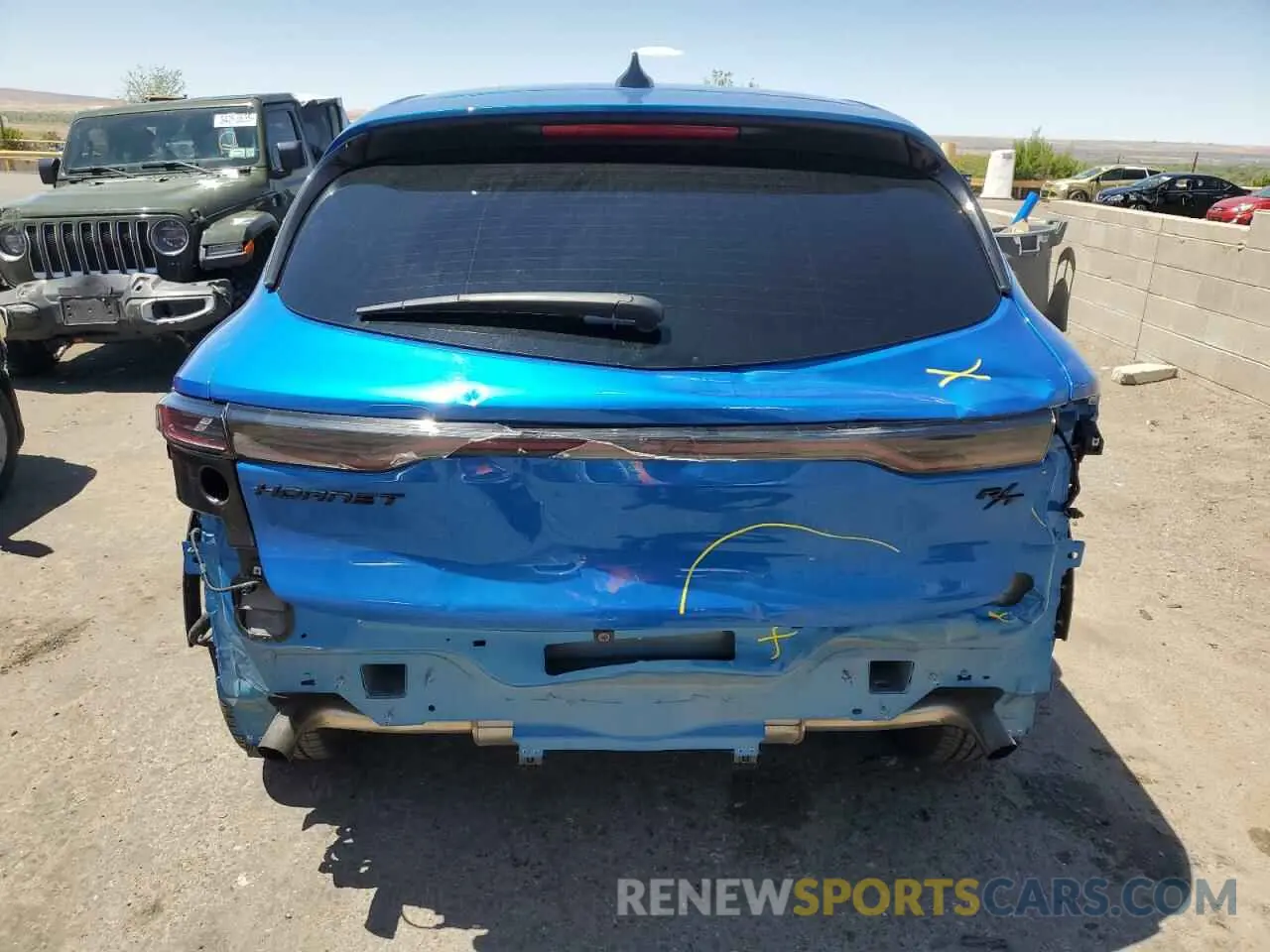 6 Photograph of a damaged car ZACPDFDW2R3A25095 DODGE HORNET R/T 2024