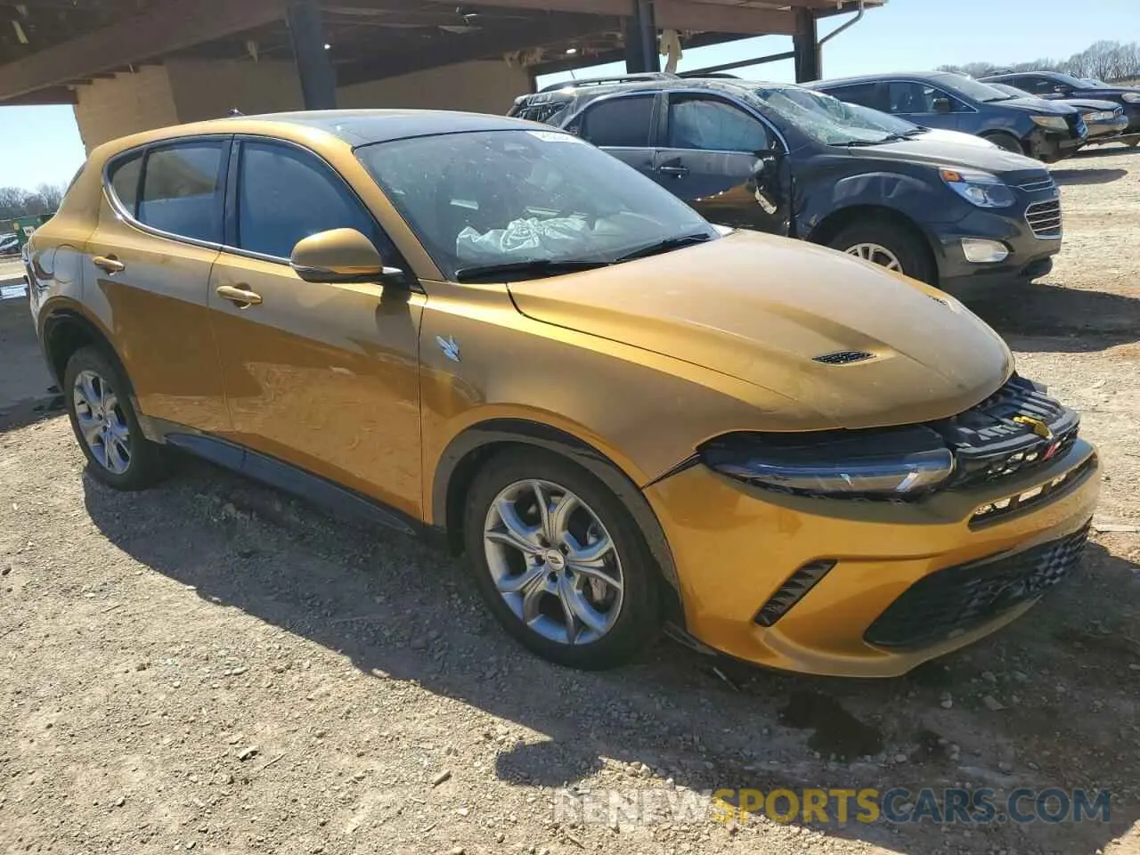 4 Photograph of a damaged car ZACPDFDW8R3A13193 DODGE HORNET R/T 2024