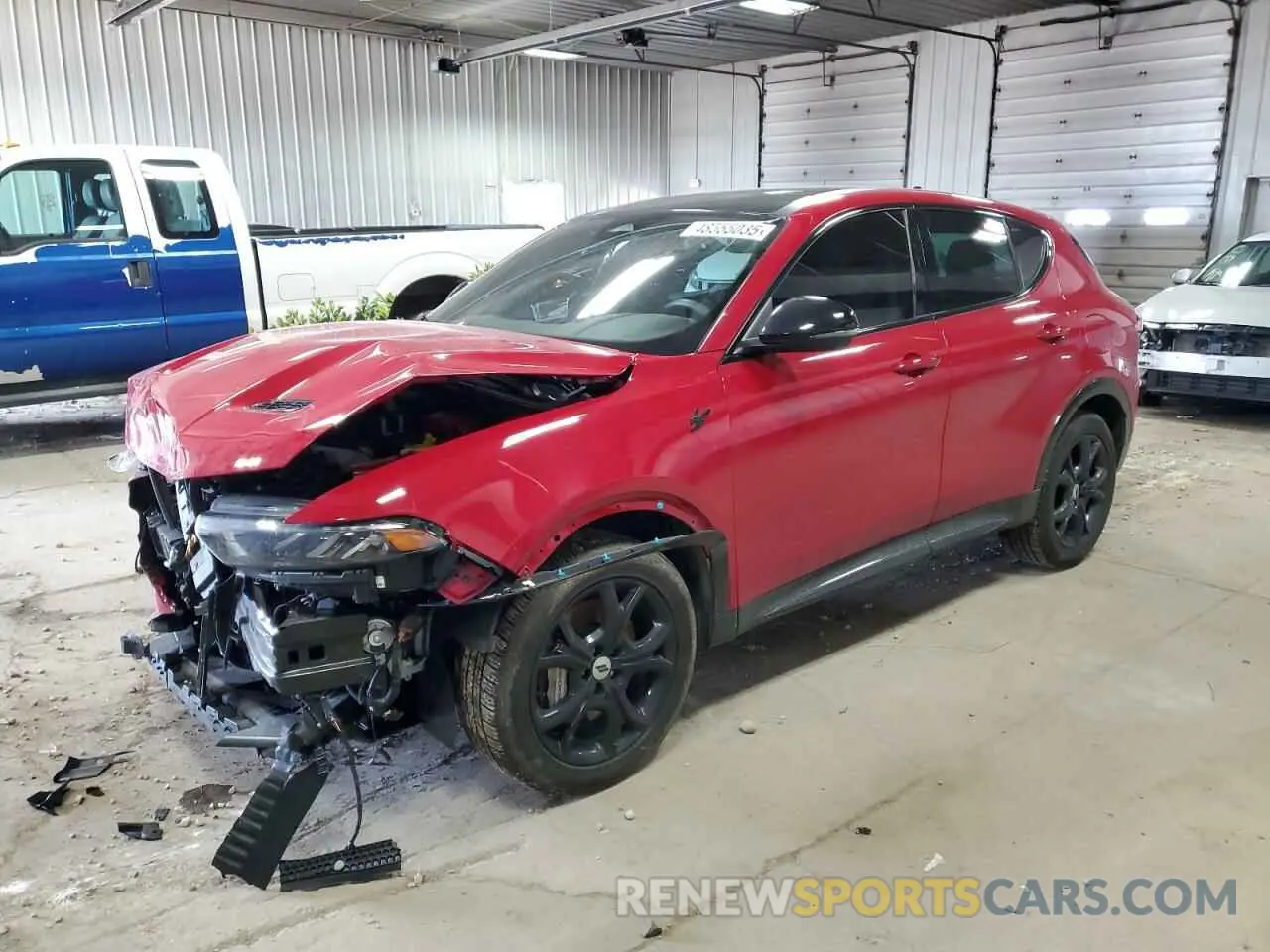 1 Photograph of a damaged car ZACPDFDWXR3A09761 DODGE HORNET R/T 2024