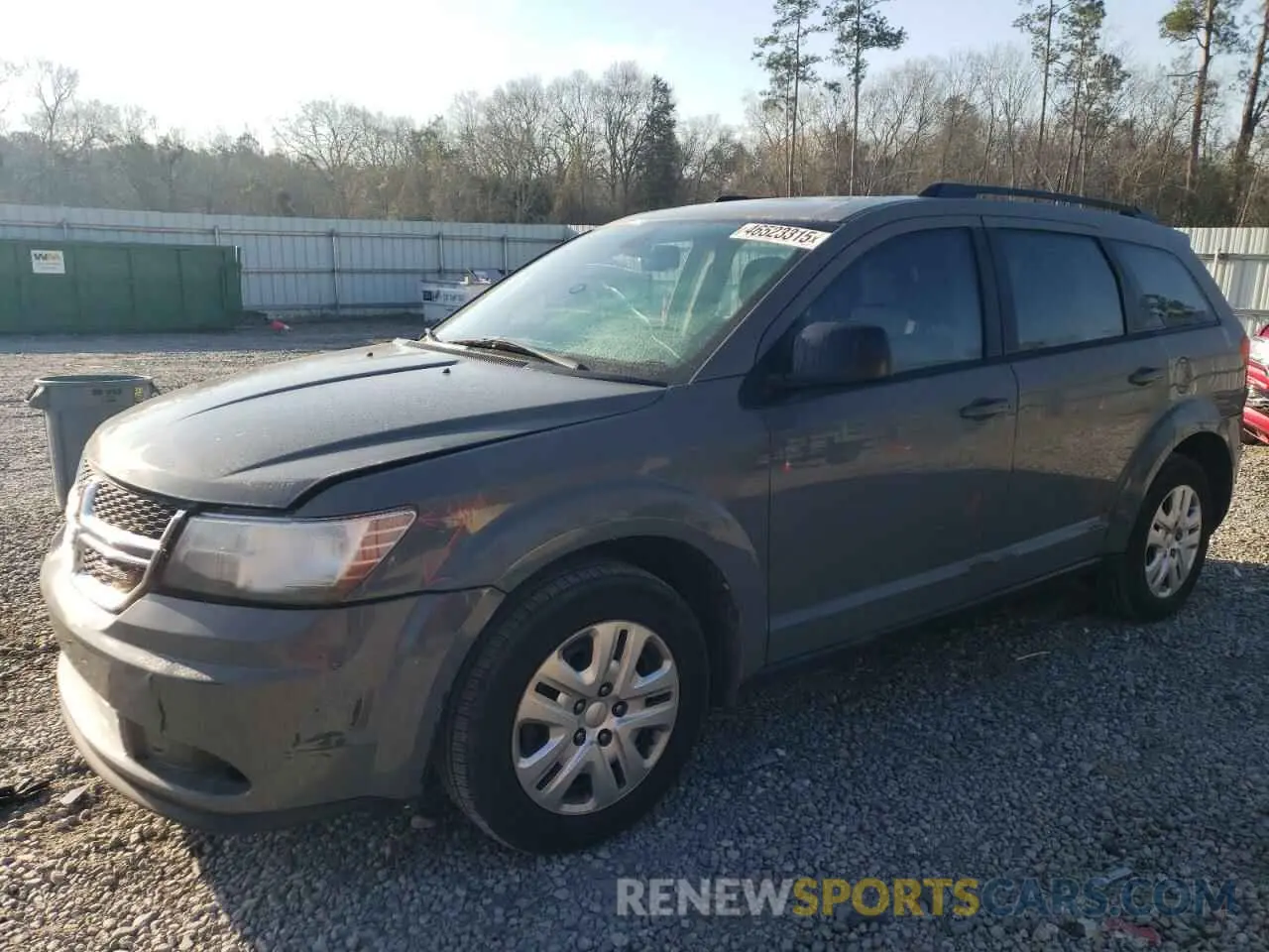 1 Photograph of a damaged car 3C4PDCAB2KT815598 DODGE JOURNEY 2019