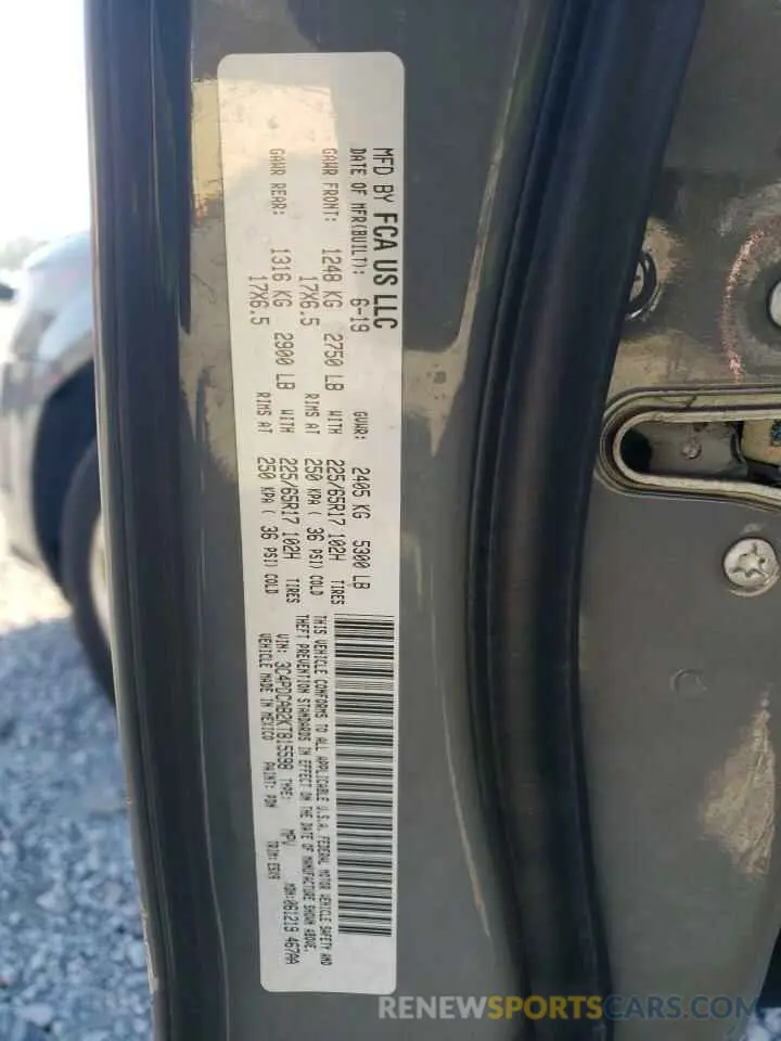 13 Photograph of a damaged car 3C4PDCAB2KT815598 DODGE JOURNEY 2019