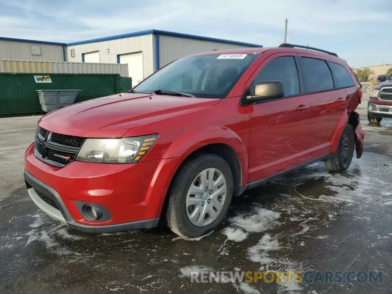 1 Photograph of a damaged car 3C4PDCAB3KT732245 DODGE JOURNEY 2019
