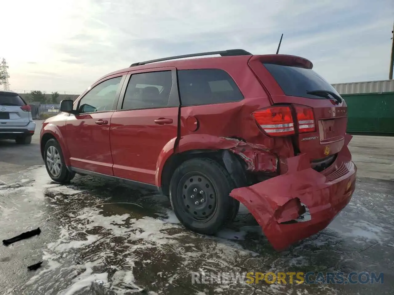 2 Photograph of a damaged car 3C4PDCAB3KT732245 DODGE JOURNEY 2019