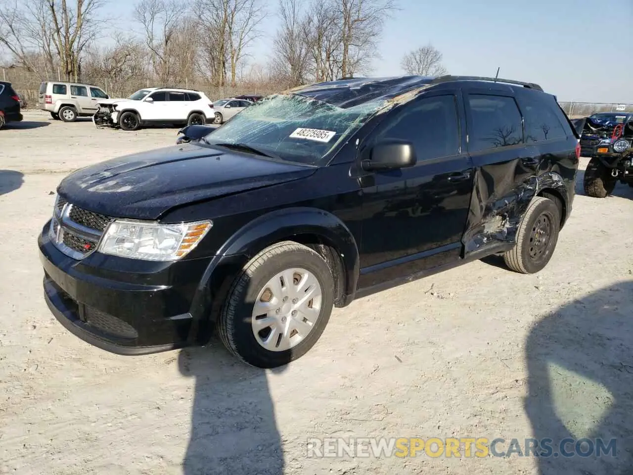 1 Photograph of a damaged car 3C4PDCAB3KT758795 DODGE JOURNEY 2019