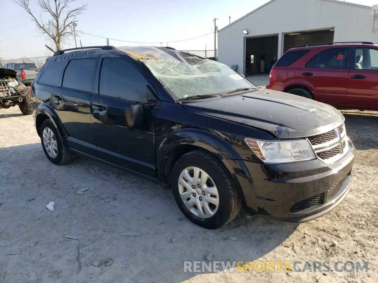4 Photograph of a damaged car 3C4PDCAB3KT758795 DODGE JOURNEY 2019