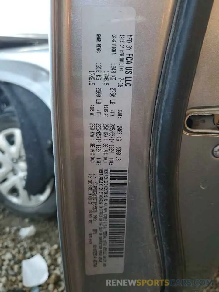 13 Photograph of a damaged car 3C4PDCAB3KT855978 DODGE JOURNEY 2019