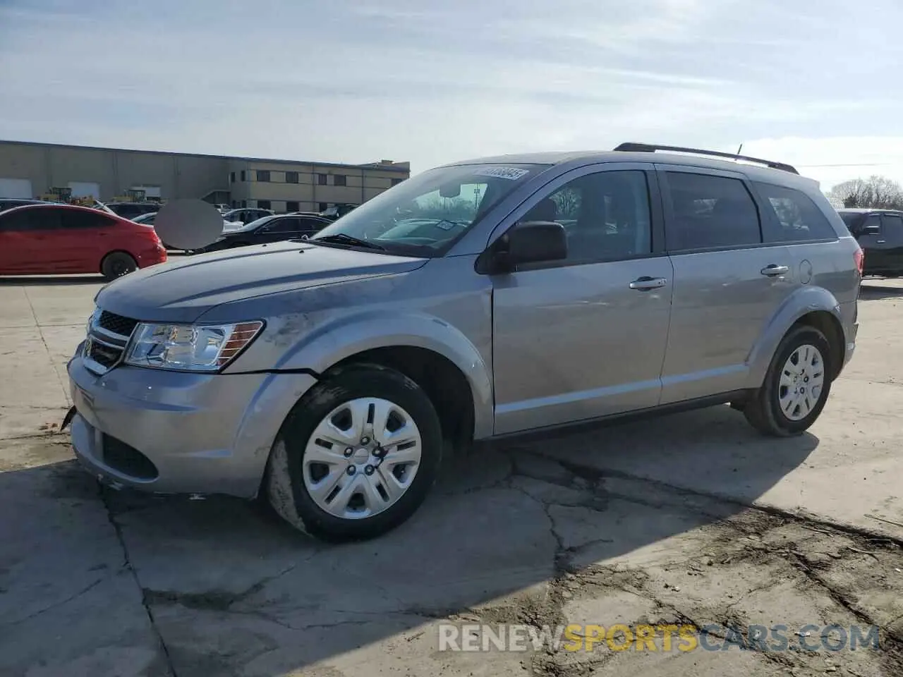 1 Photograph of a damaged car 3C4PDCAB3KT859691 DODGE JOURNEY 2019