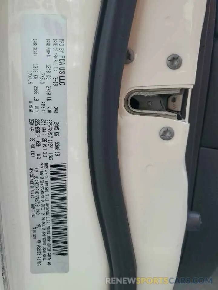 13 Photograph of a damaged car 3C4PDCAB4KT746719 DODGE JOURNEY 2019