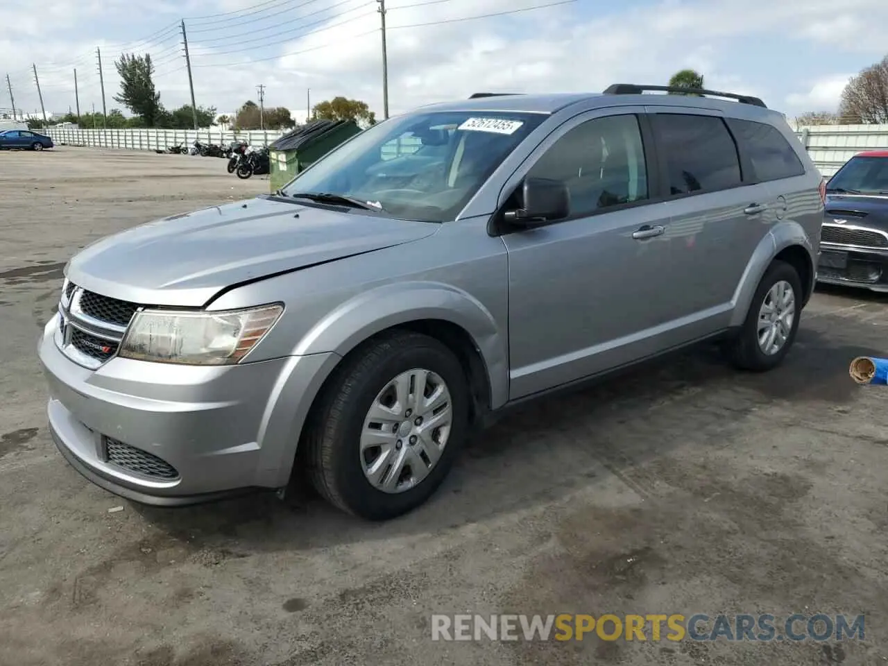 1 Photograph of a damaged car 3C4PDCAB6KT737942 DODGE JOURNEY 2019