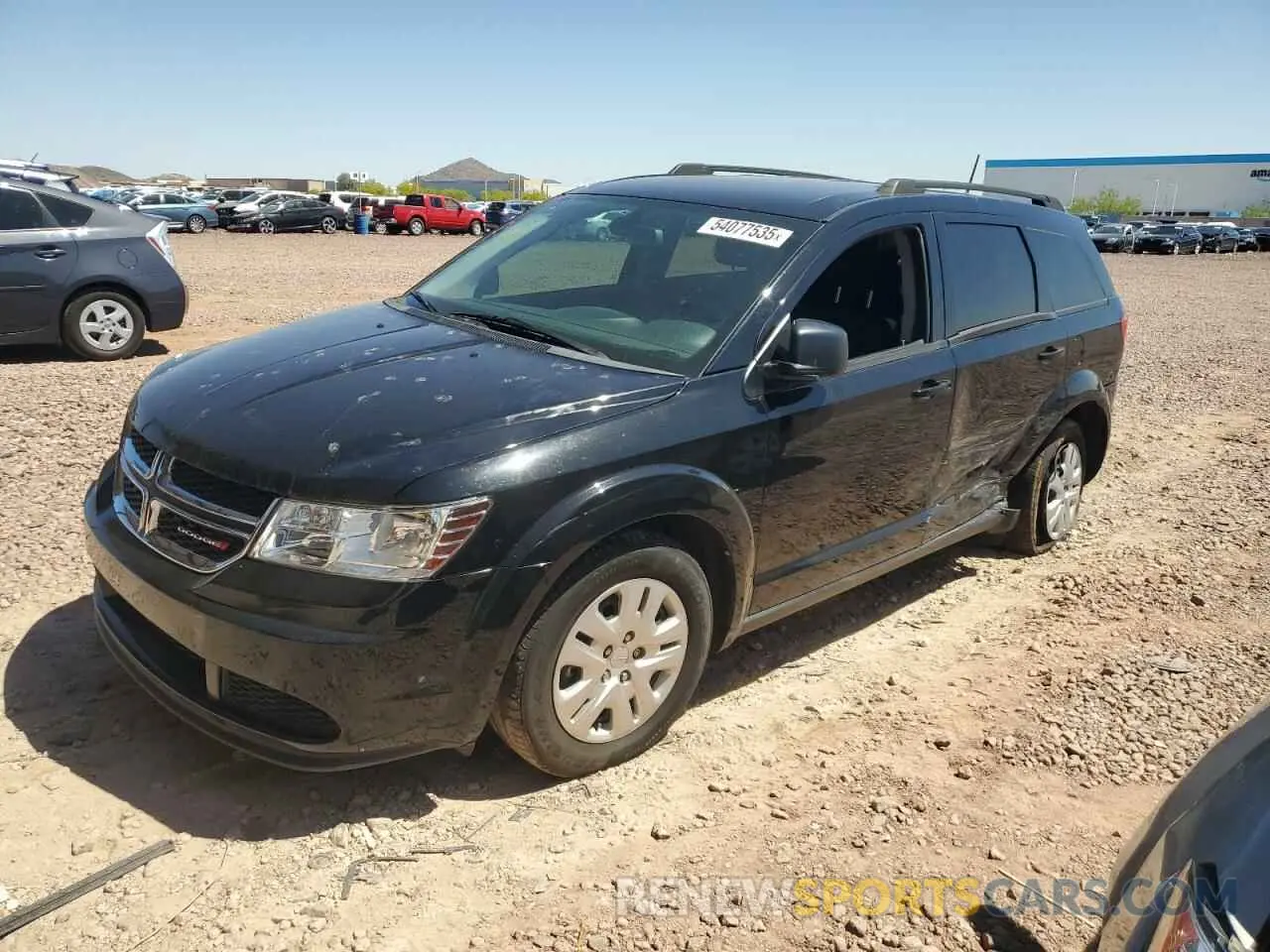 1 Photograph of a damaged car 3C4PDCAB6KT751081 DODGE JOURNEY 2019