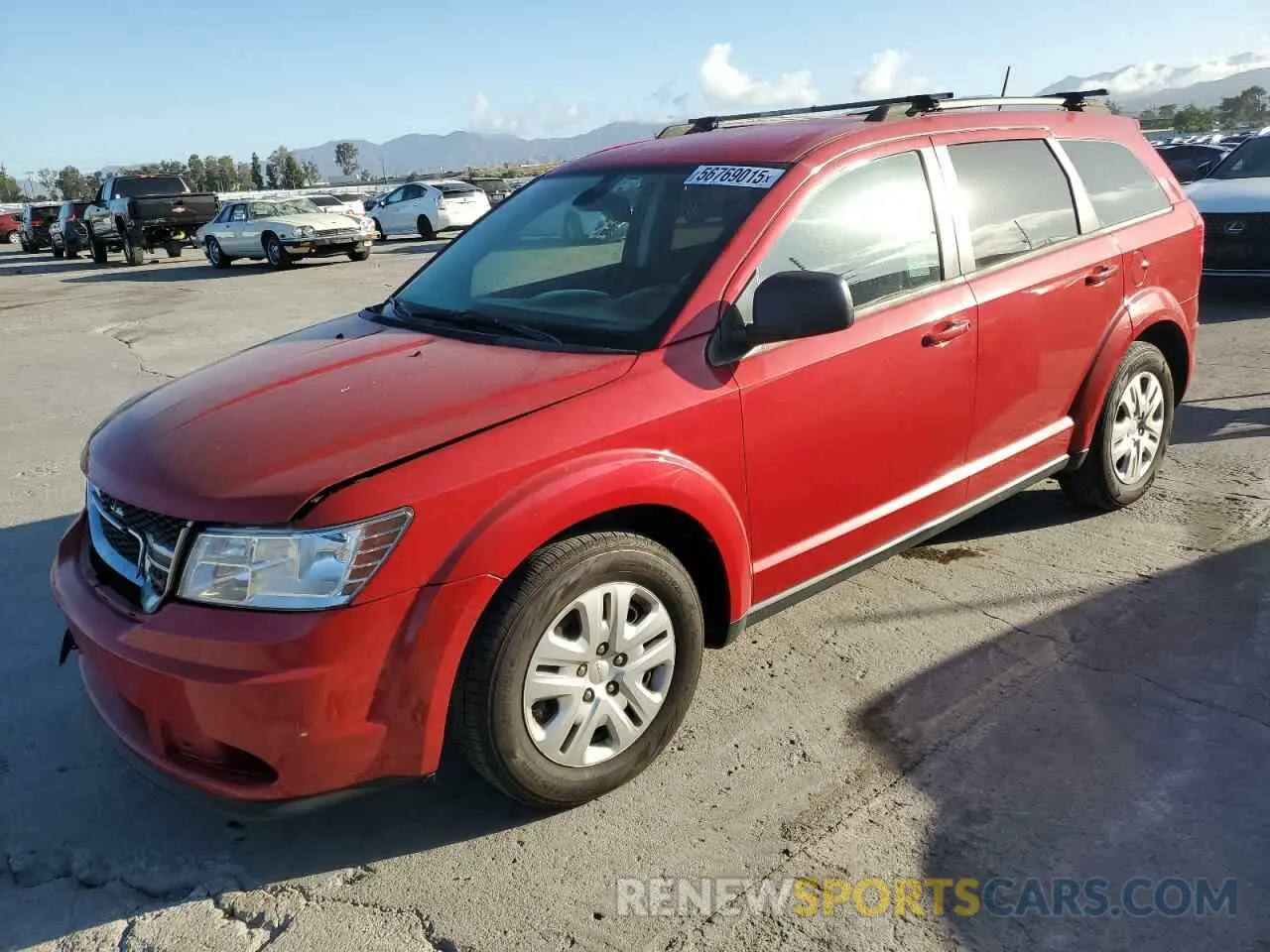 1 Photograph of a damaged car 3C4PDCAB6KT797705 DODGE JOURNEY 2019